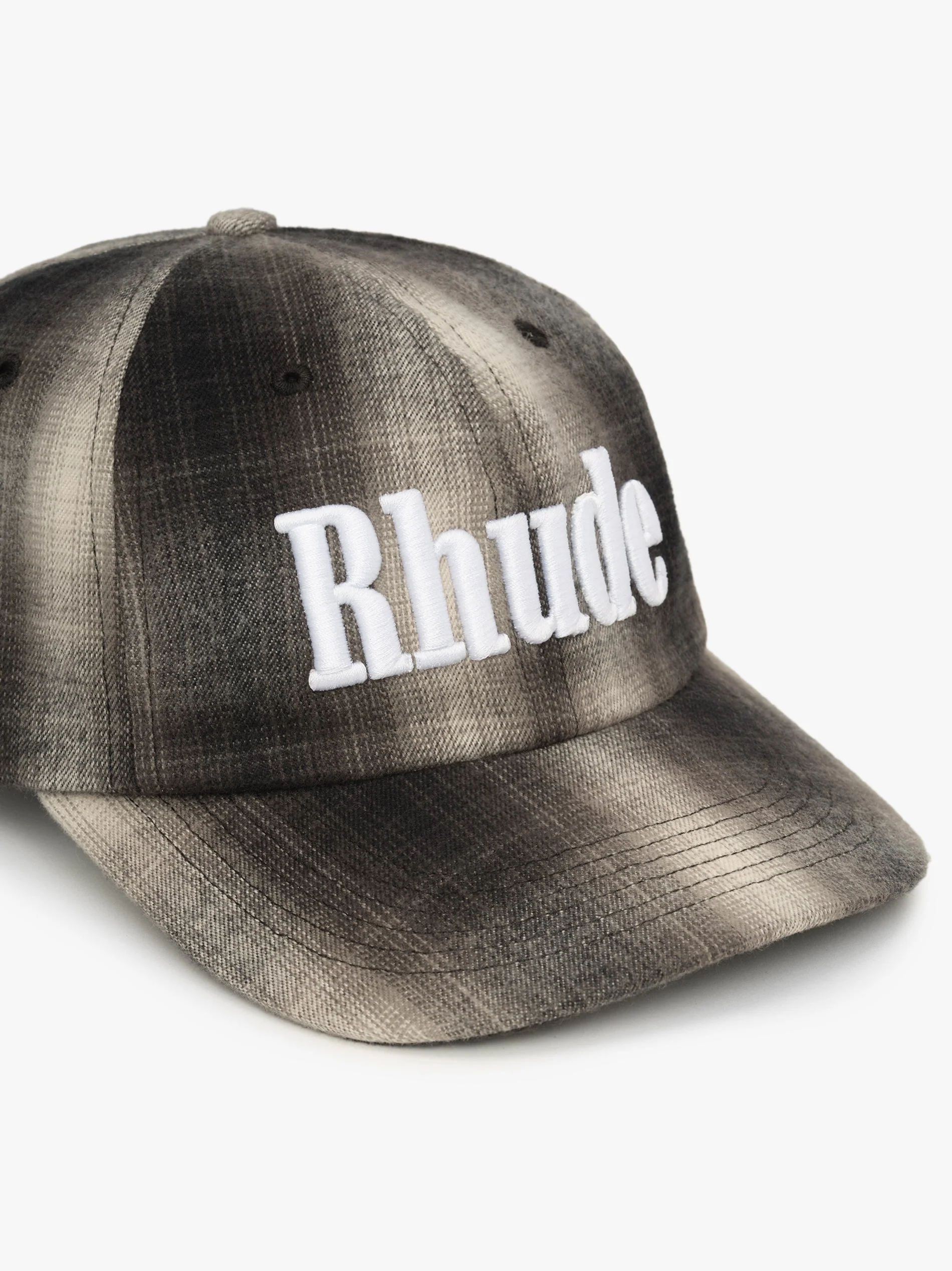 RHUDE MEN'S LOGO FLANNEL 6-PANEL HAT NWT - Image 3