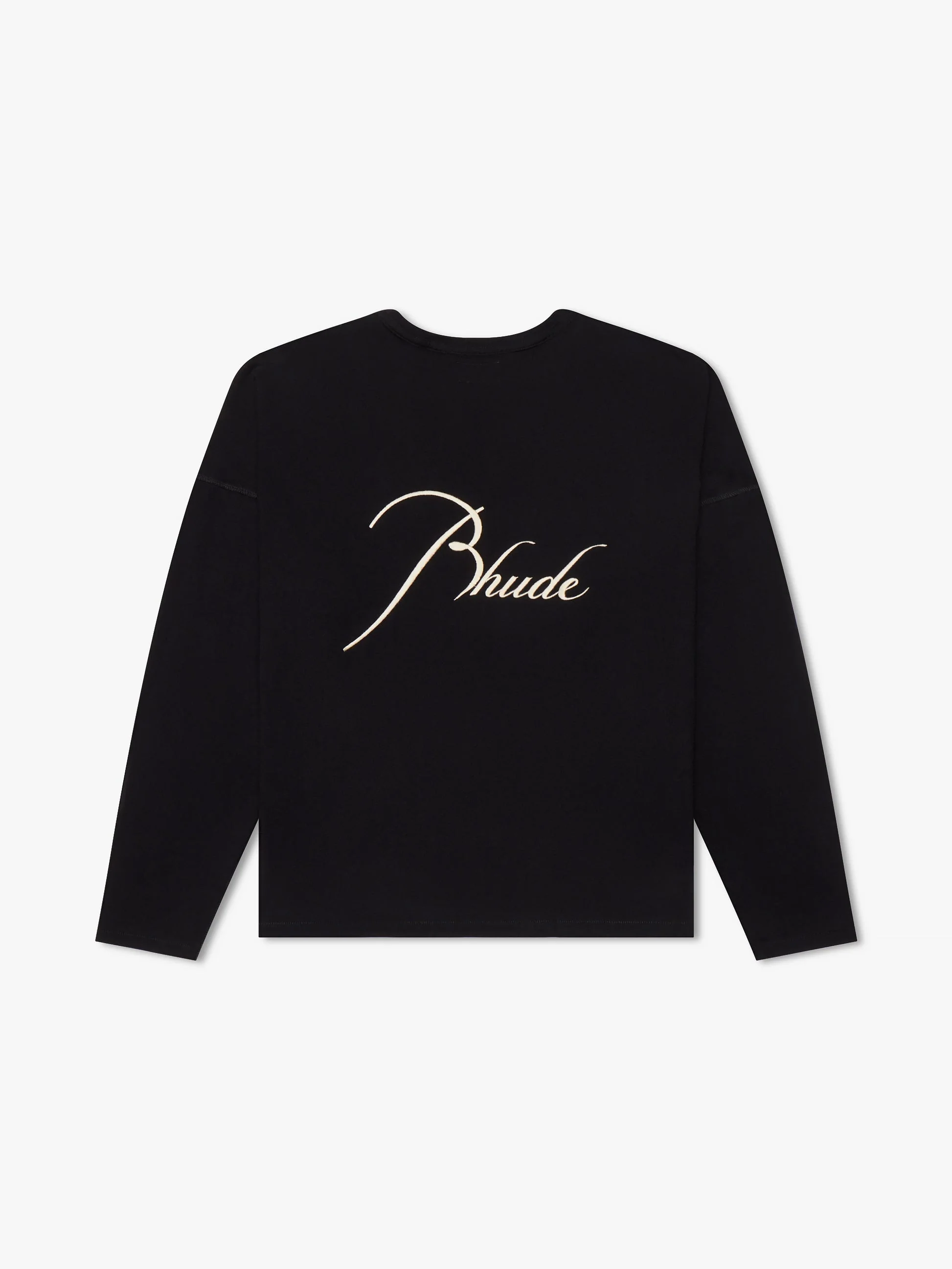 RHUDE MEN'S LS REVERSE TEE NWT - Image 2