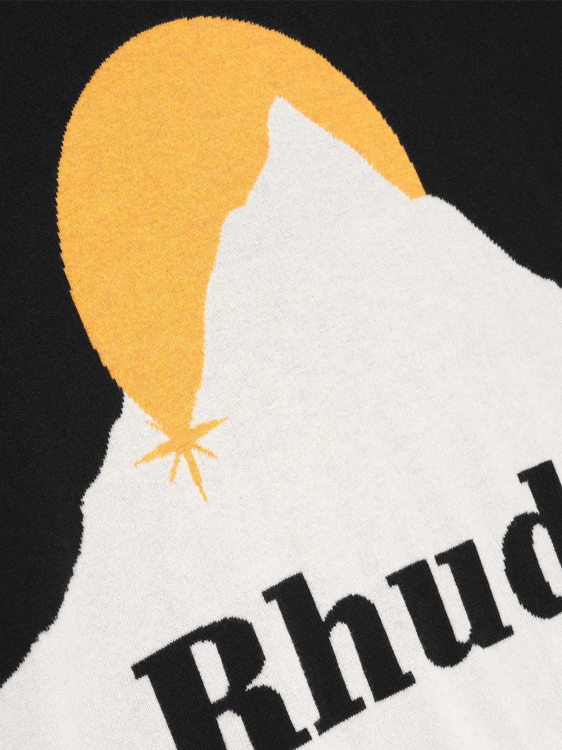 RHUDE MEN'S MOONLIGHT KNIT TEE NWT - Image 3