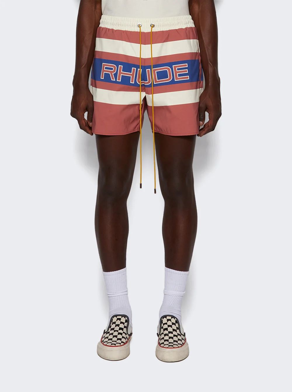 RHUDE MEN'S PAVIL RACING SHORT NWT - Image 2