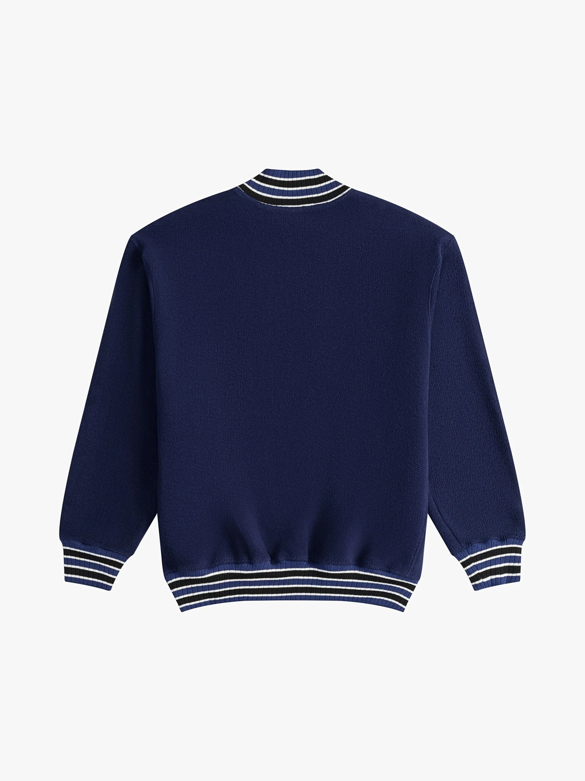 RHUDE MEN'S QUARTER-ZIP VARSITY NWT - Image 2
