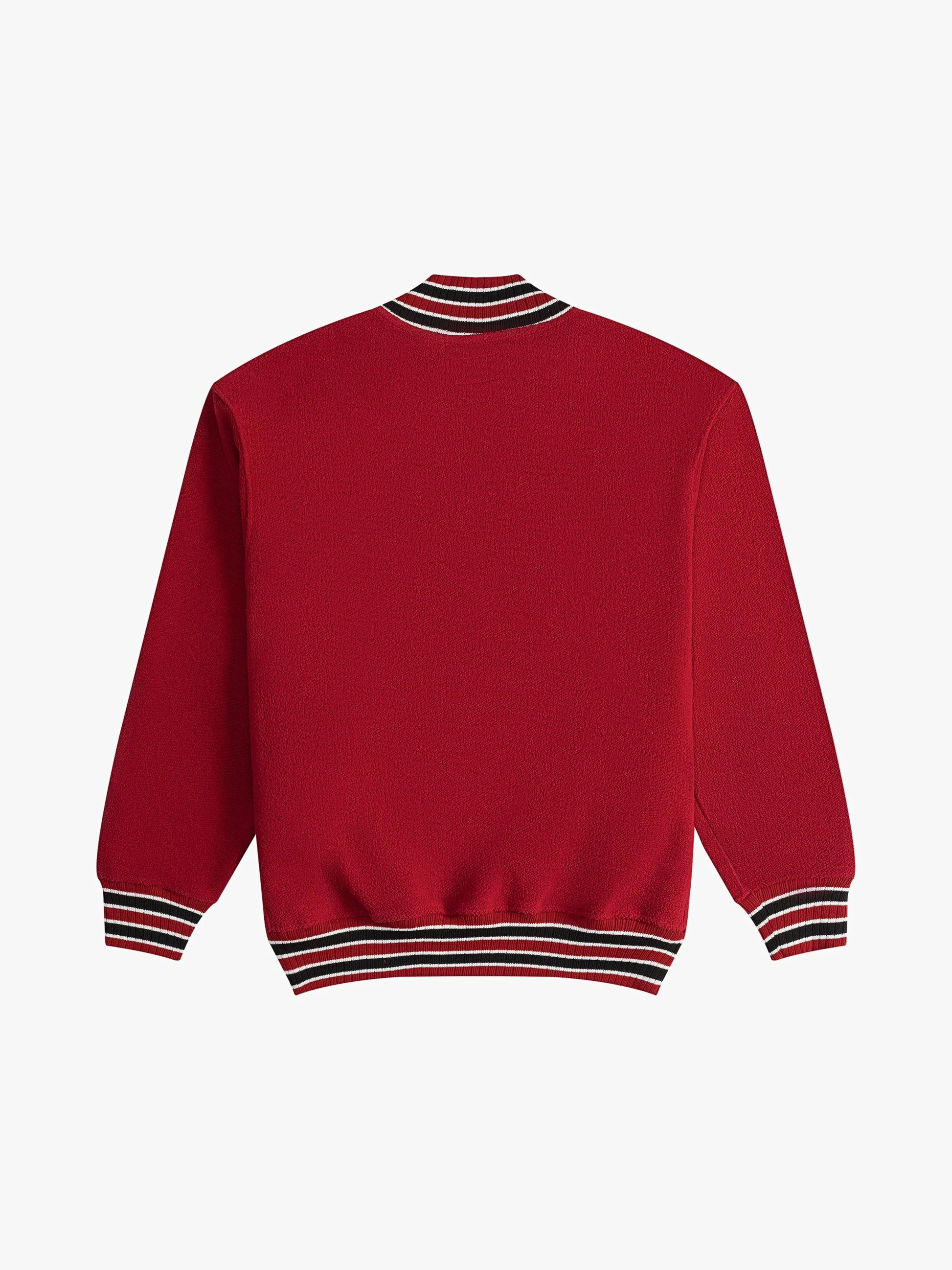 RHUDE MEN'S QUARTER-ZIP VARSITY NWT - Image 2