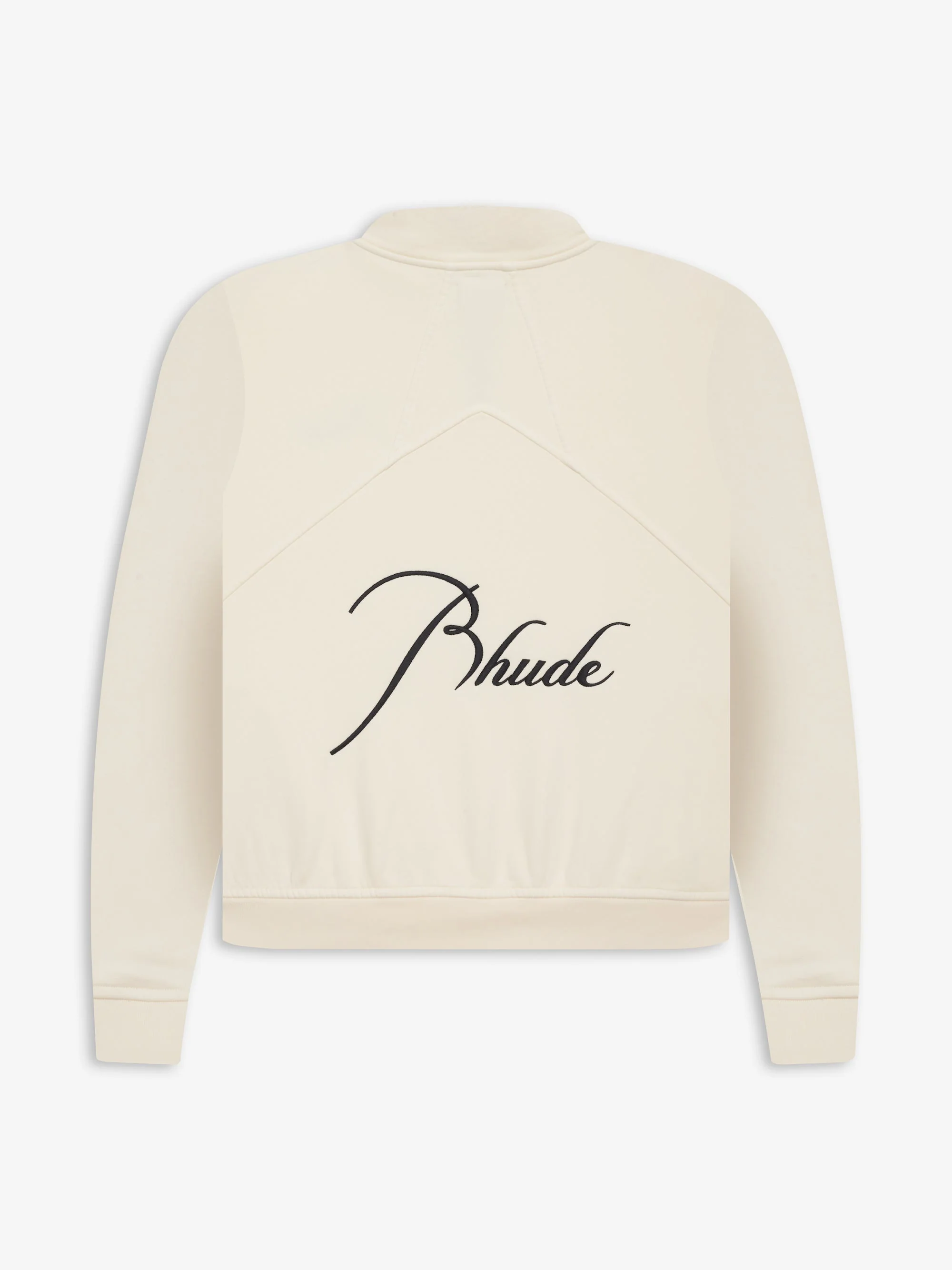 RHUDE MEN'S QUARTER ZIP VTG WHITE NWT - Image 2