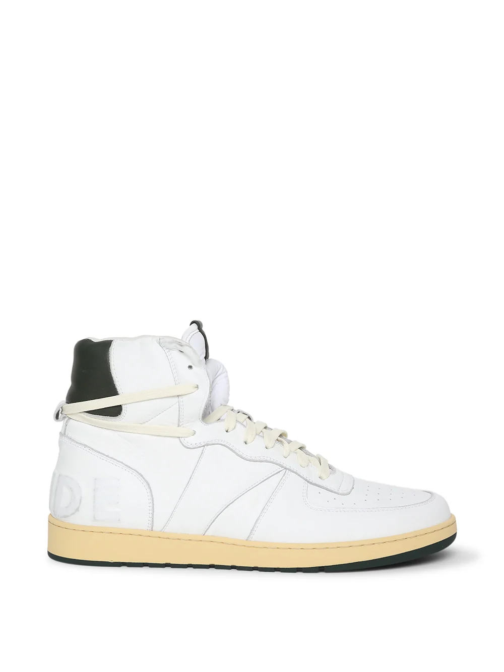 RHUDE MEN'S RHECESS SKY HIGH-WHITE/FO WHITE/FOREST NWT - Image 3