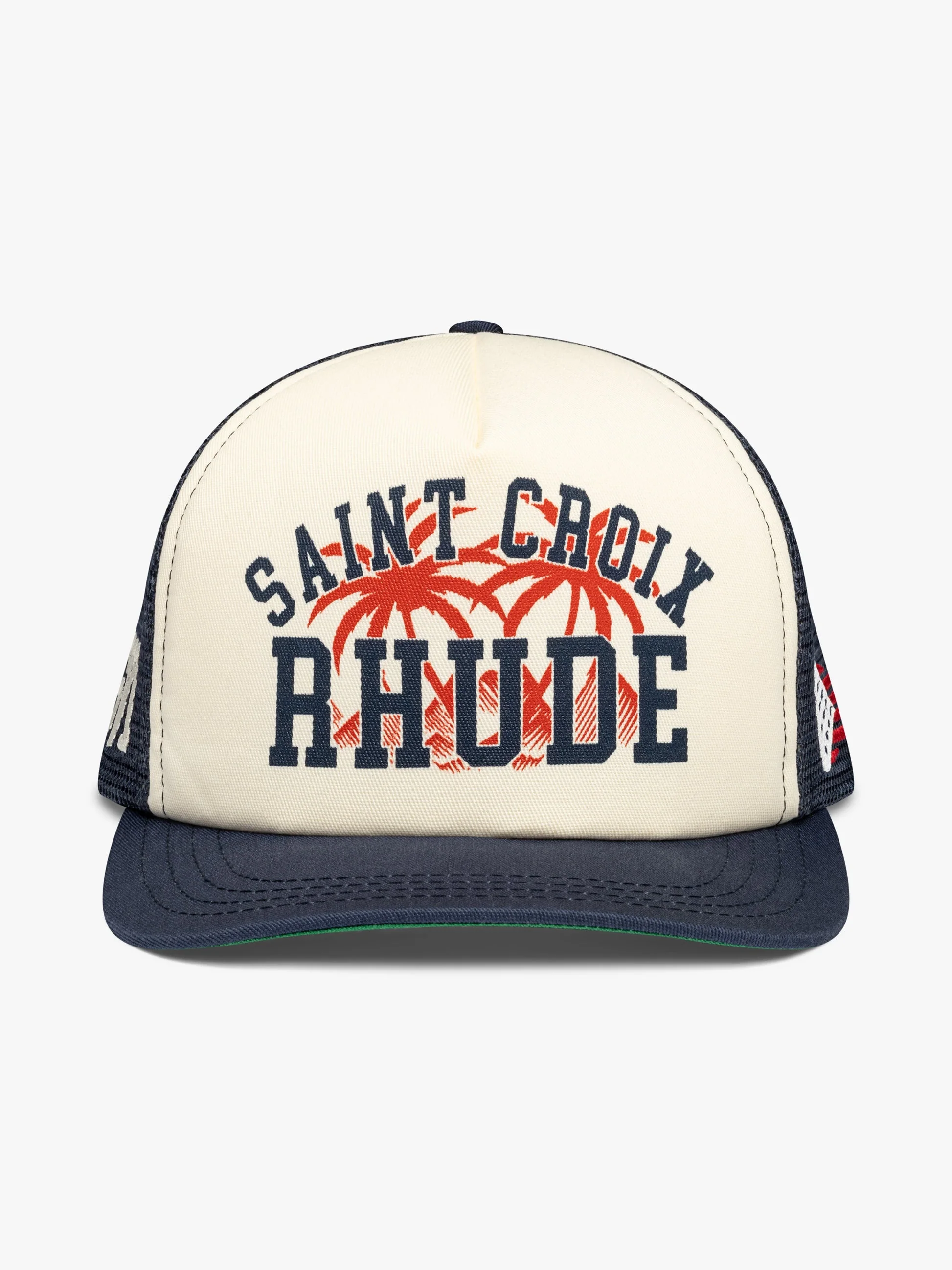 RHUDE MEN'S SAINT CROIX TRUCKER HAT NWT