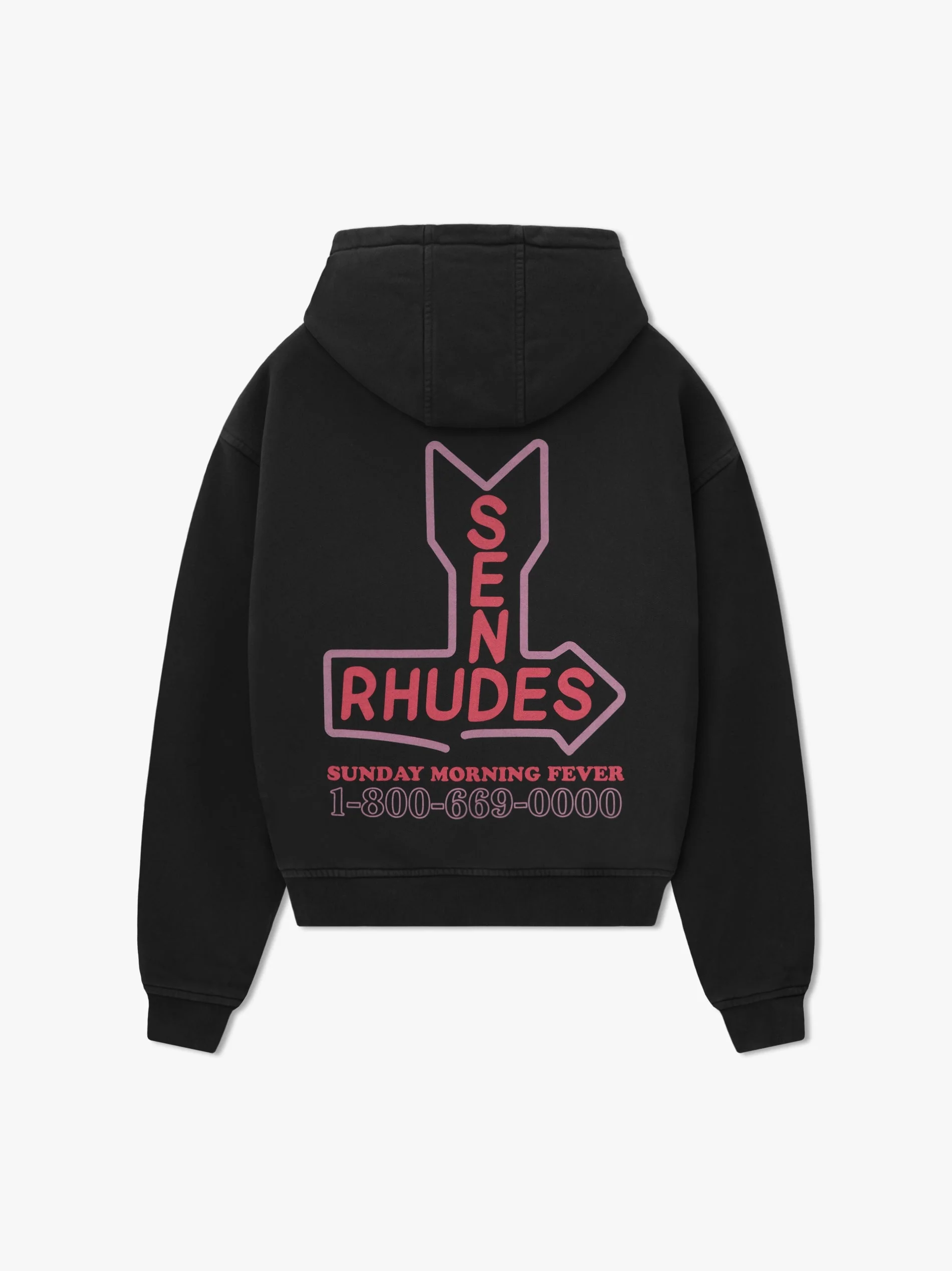 RHUDE MEN'S SEND RHUDES HOODIE NWT - Image 2