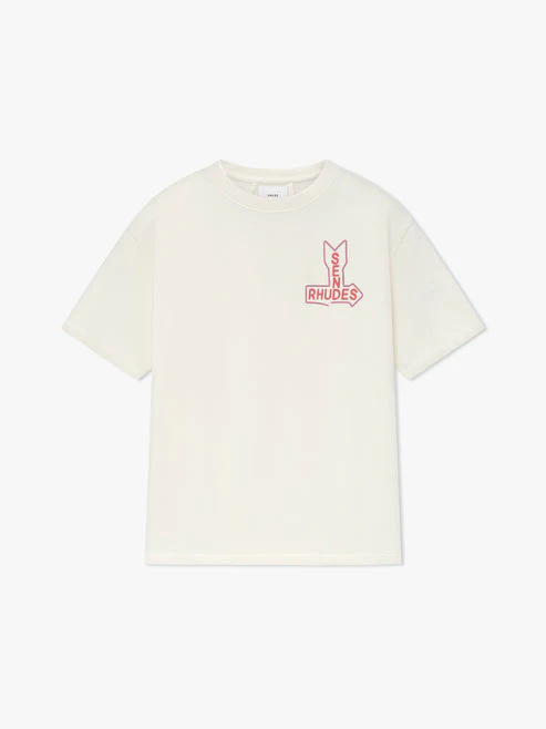 RHUDE MEN'S SEND RHUDES VTG WHITE NWT