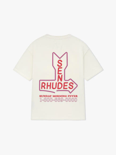 RHUDE MEN'S SEND RHUDES VTG WHITE NWT - Image 2