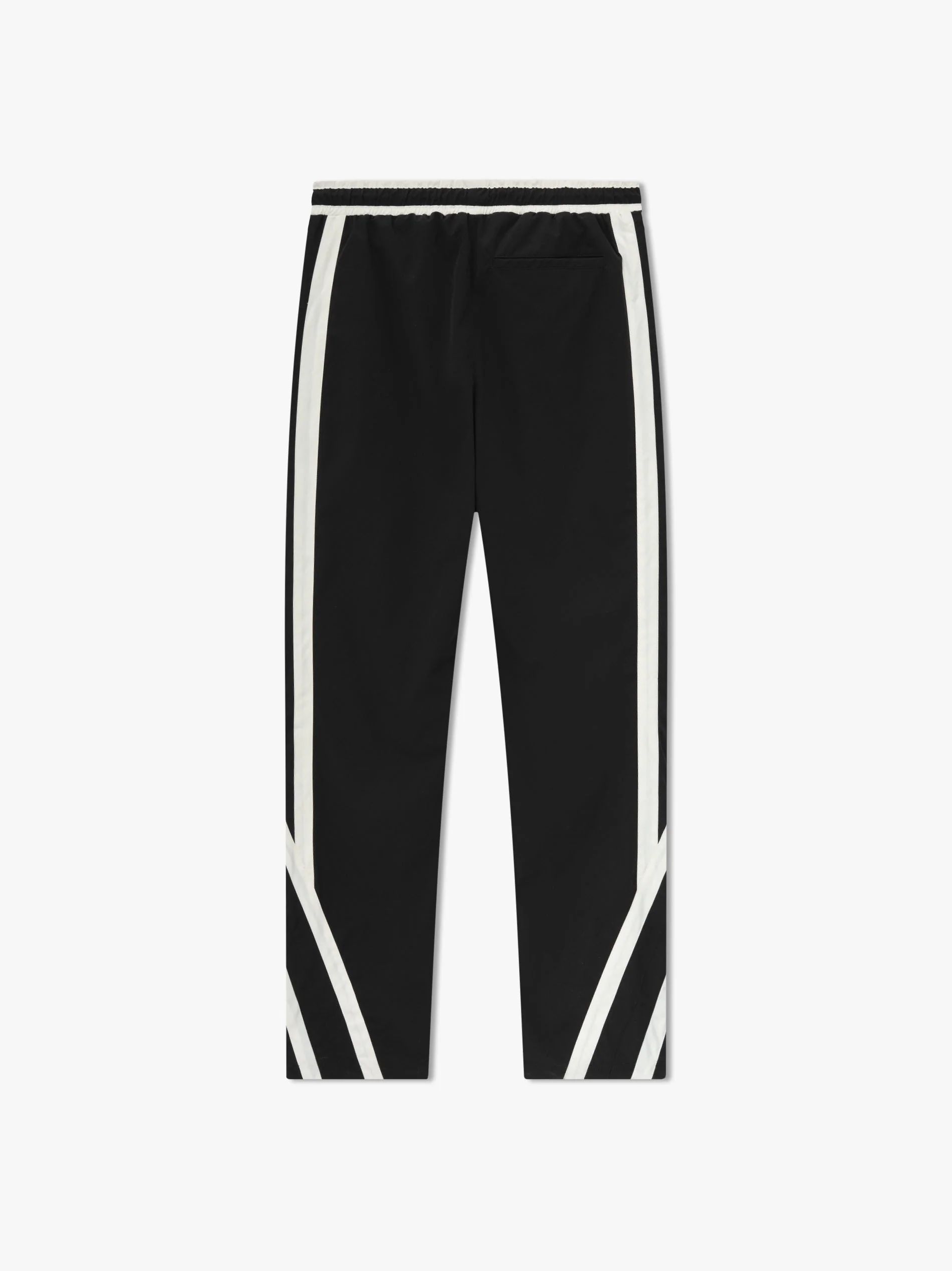 RHUDE MEN'S SKI-TRACK PANTS BLACK/WHITE NWT - Image 2