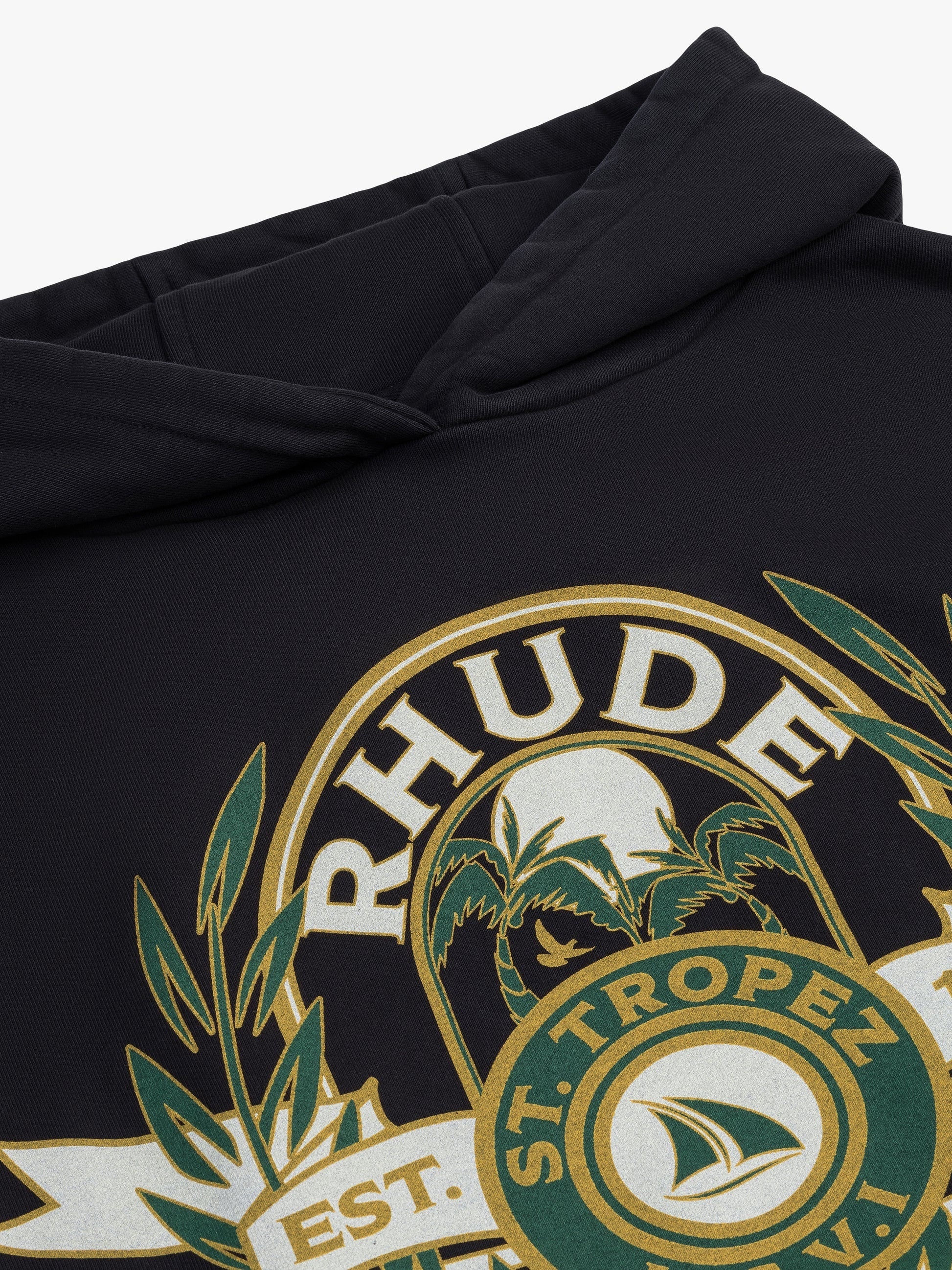 RHUDE MEN'S ST.TROPEZ YACHT CREST HOODIE NWT - Image 3