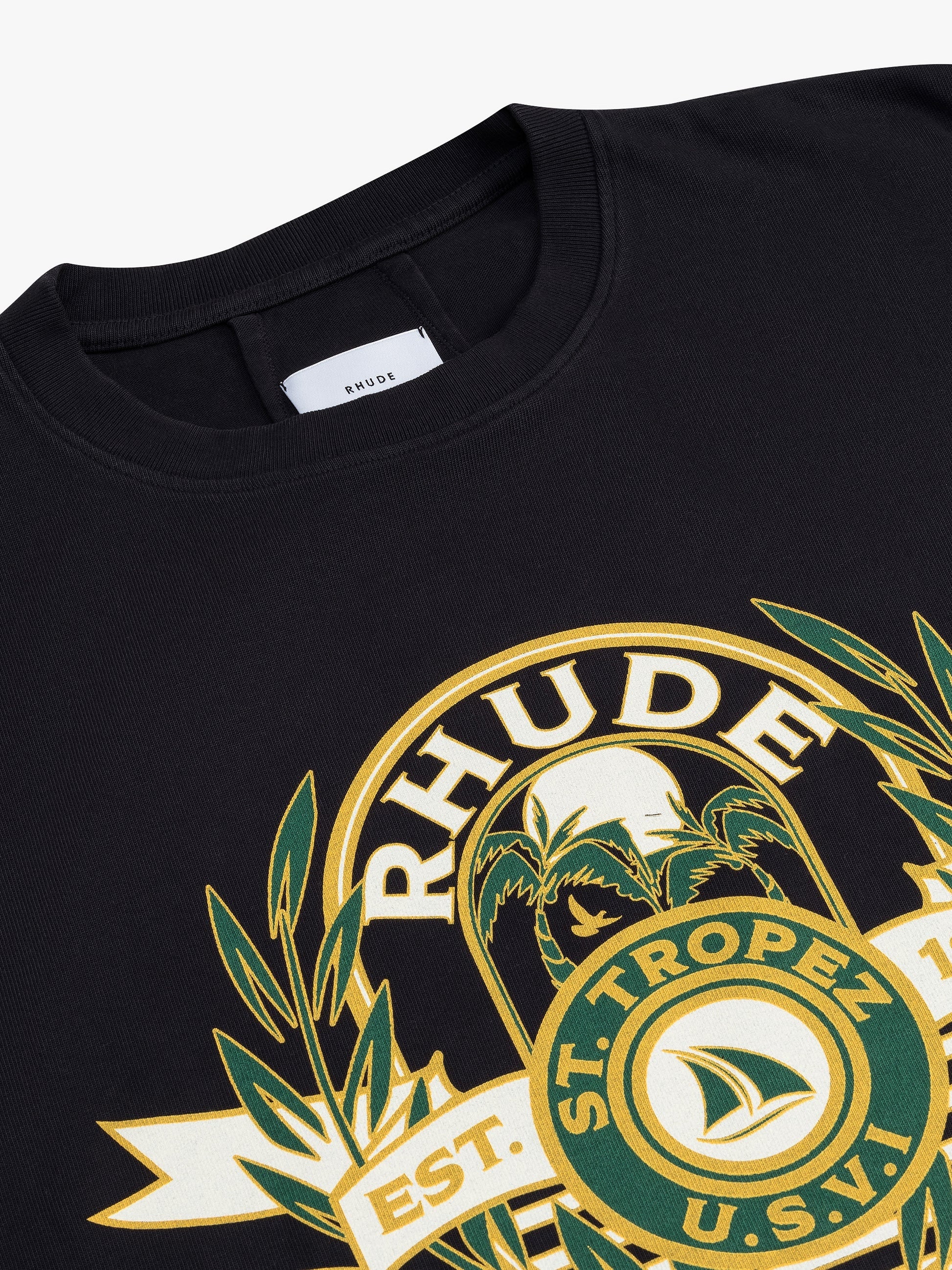 RHUDE MEN'S ST.TROPEZ YACHT CREST TEE NWT - Image 3