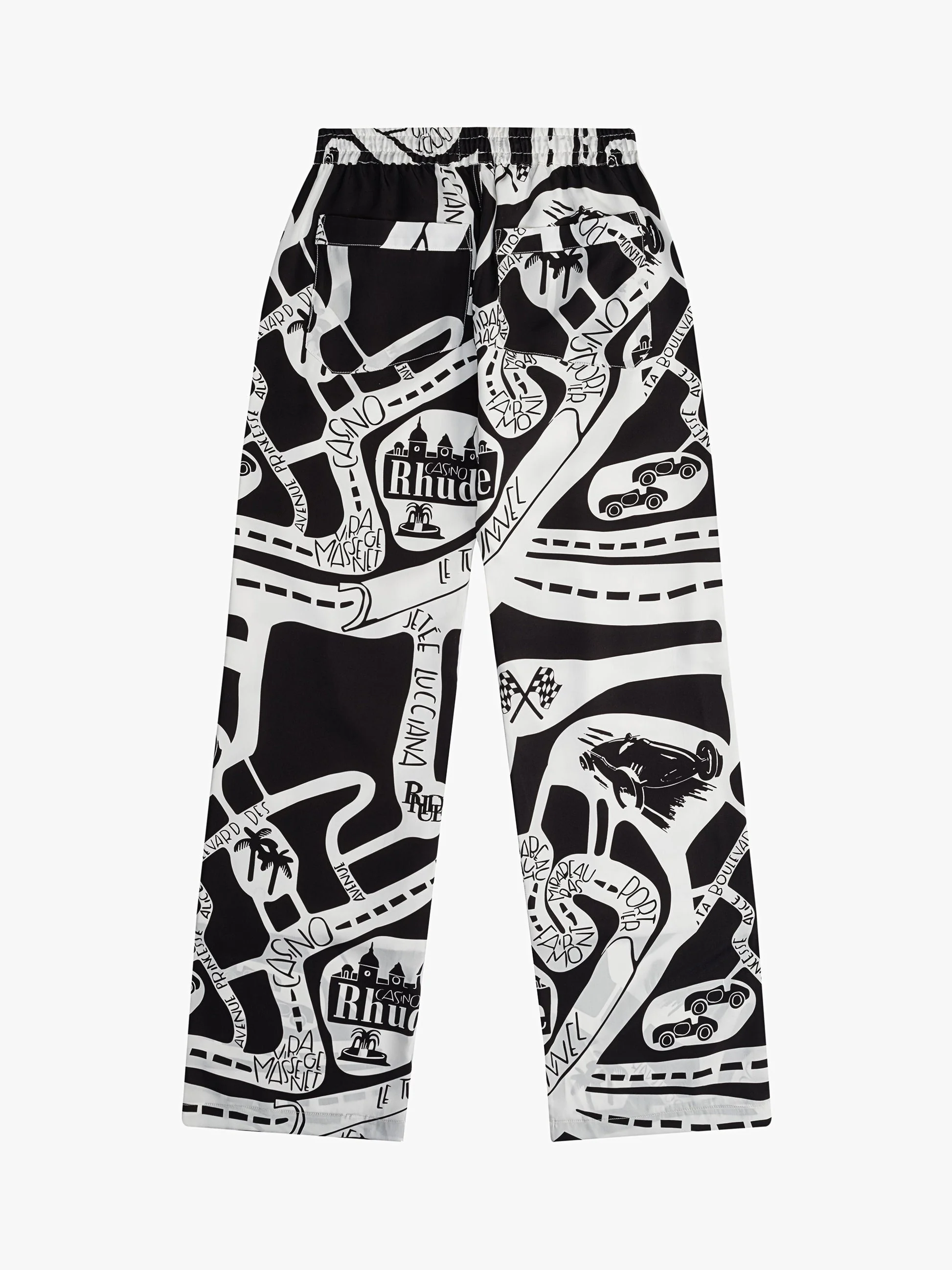 RHUDE MEN'S STRADA SILK PANT NWT - Image 2