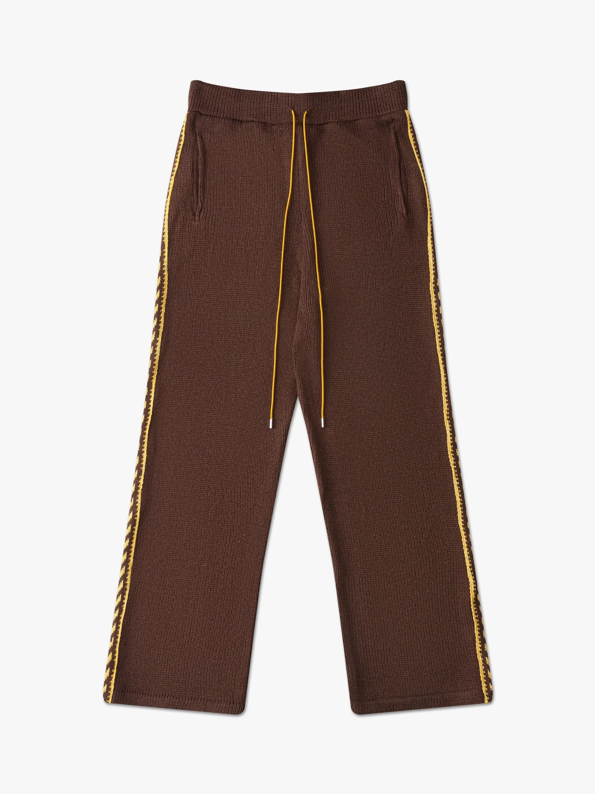 RHUDE MEN'S SWEATER KNIT TRACK PANT NWT