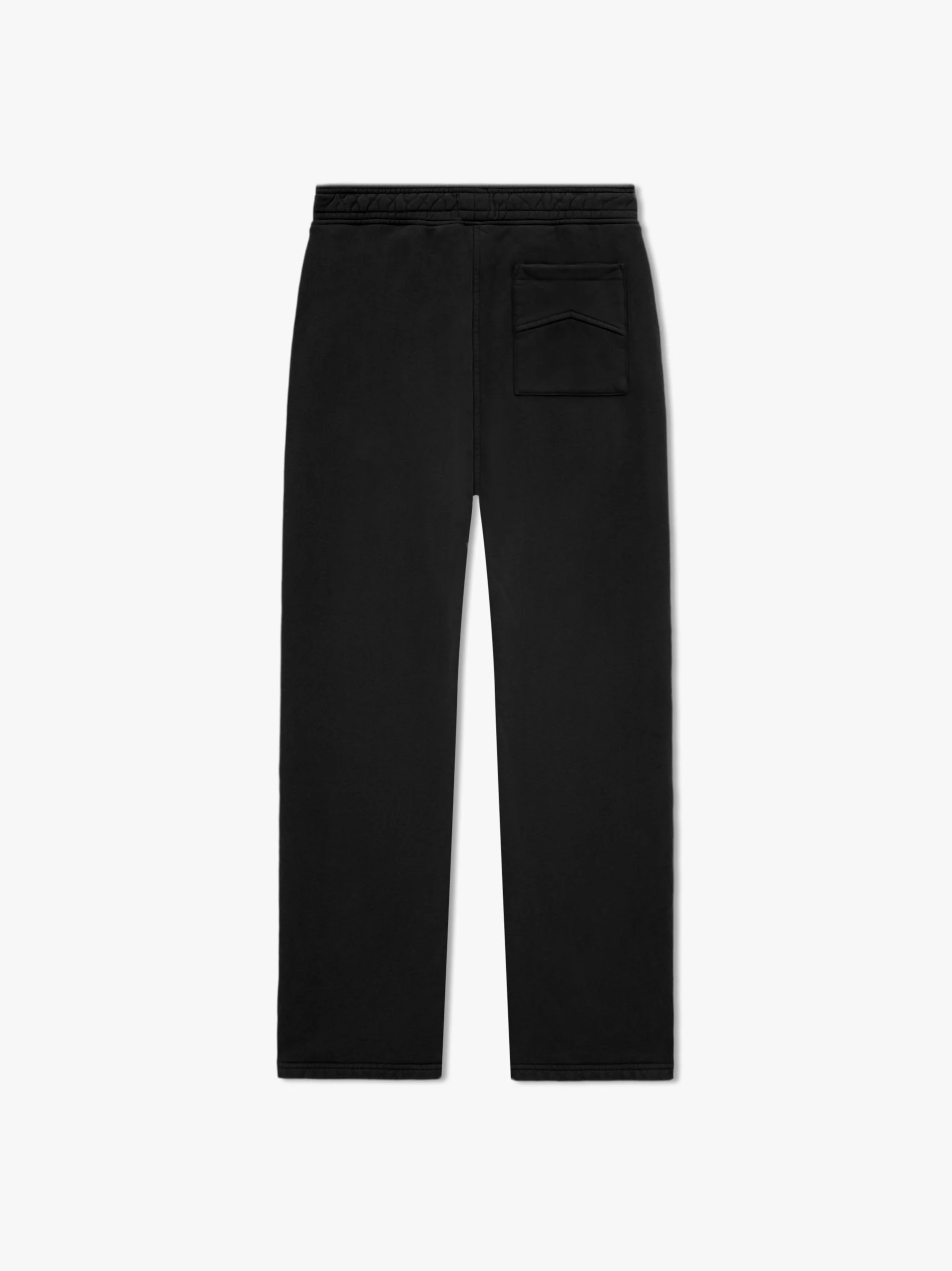 RHUDE MEN'S BLACK COTTON RELAXED TROUSERS - Image 2