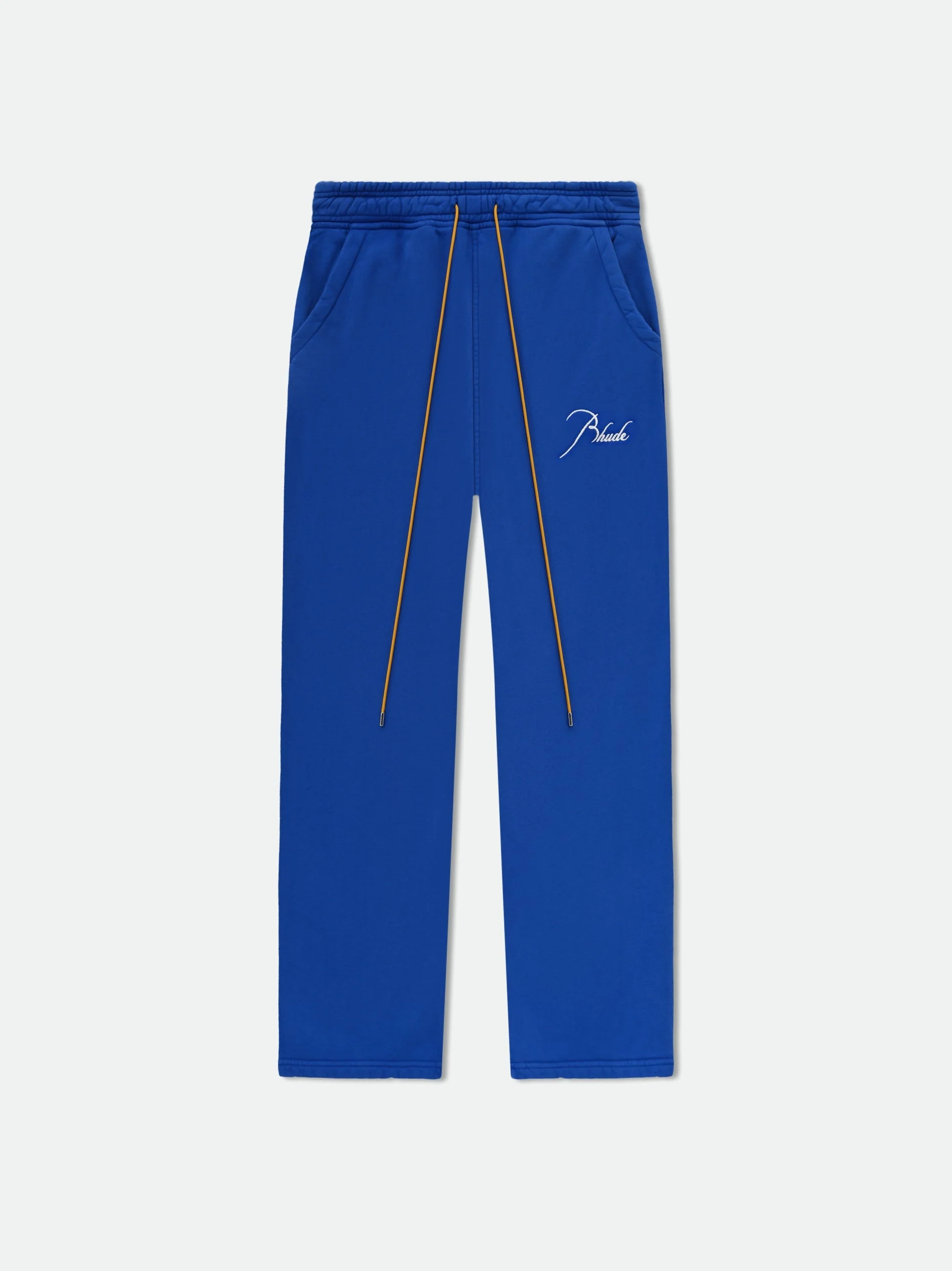 RHUDE MEN'S SWEATPANT VTG COBALT BLUE NWT