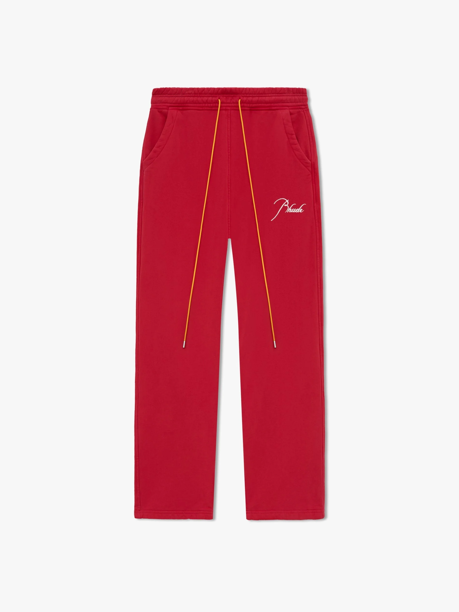 RHUDE MEN'S SWEATPANT VTG RED NWT