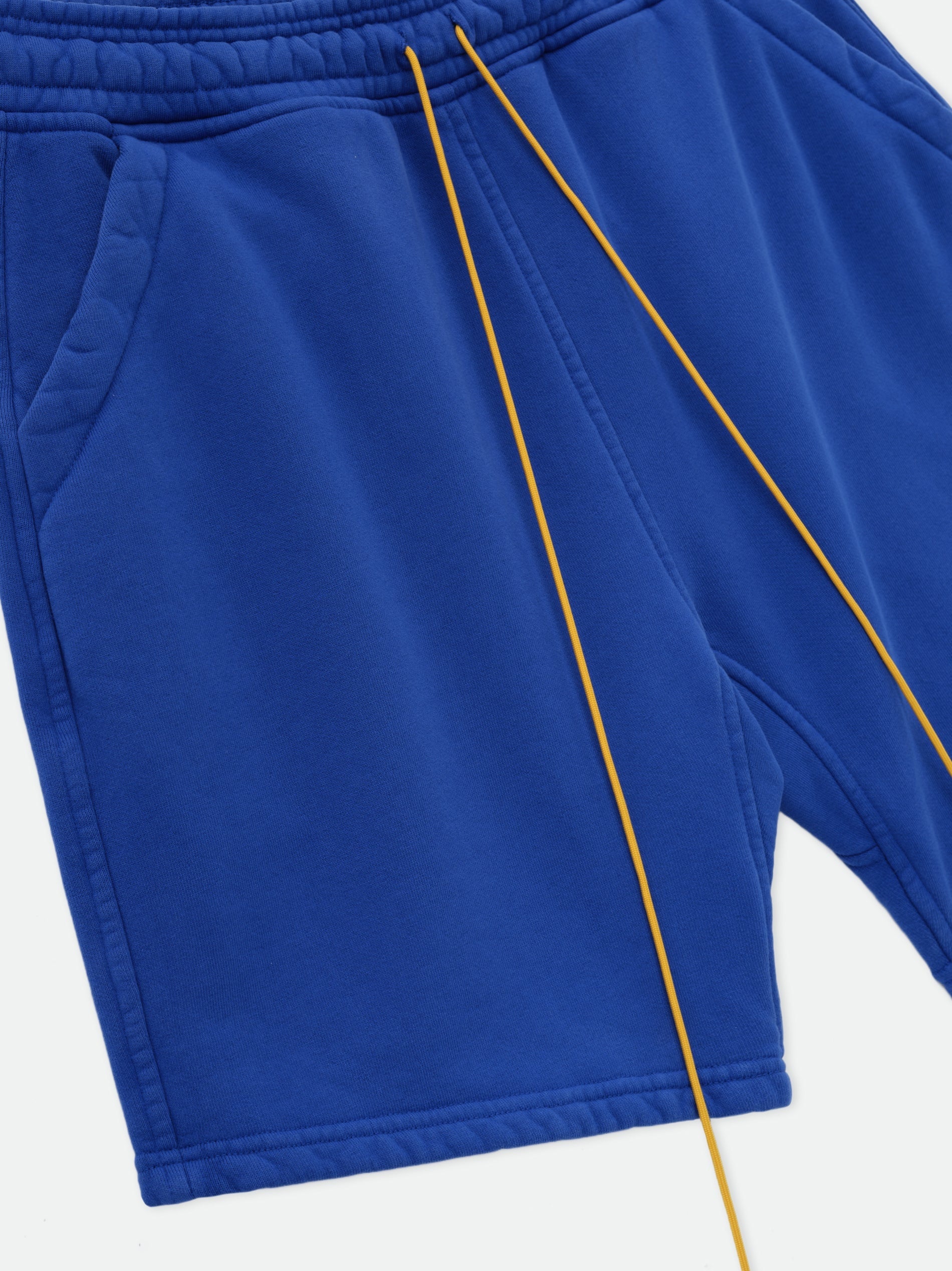 RHUDE MEN'S SWEATSHORT VTG COBALT BLUE NWT - Image 3