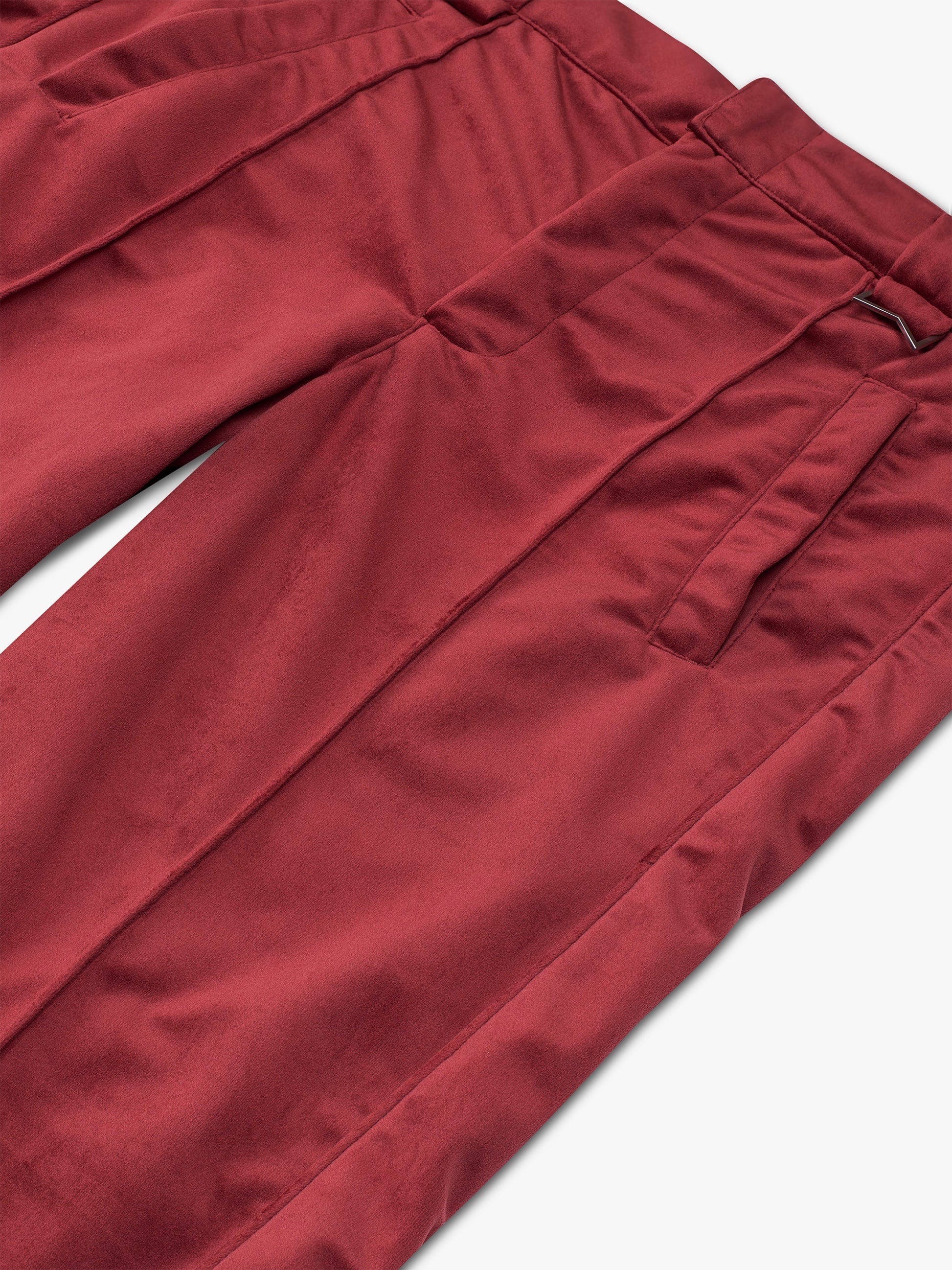 RHUDE MEN'S VELVET TRACK PANT NWT - Image 3