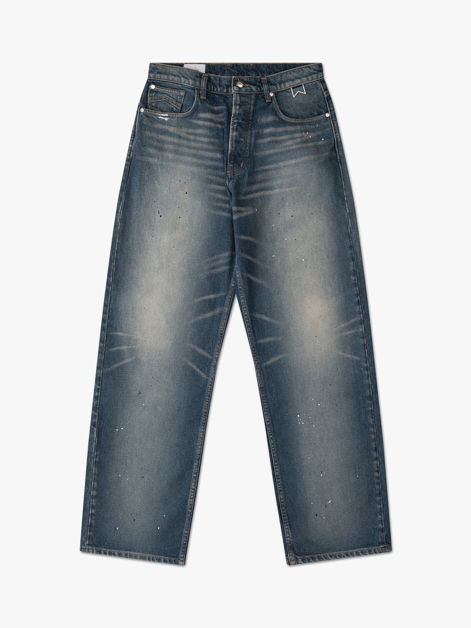 RHUDE MEN'S WIDE LEG DENIM NWT