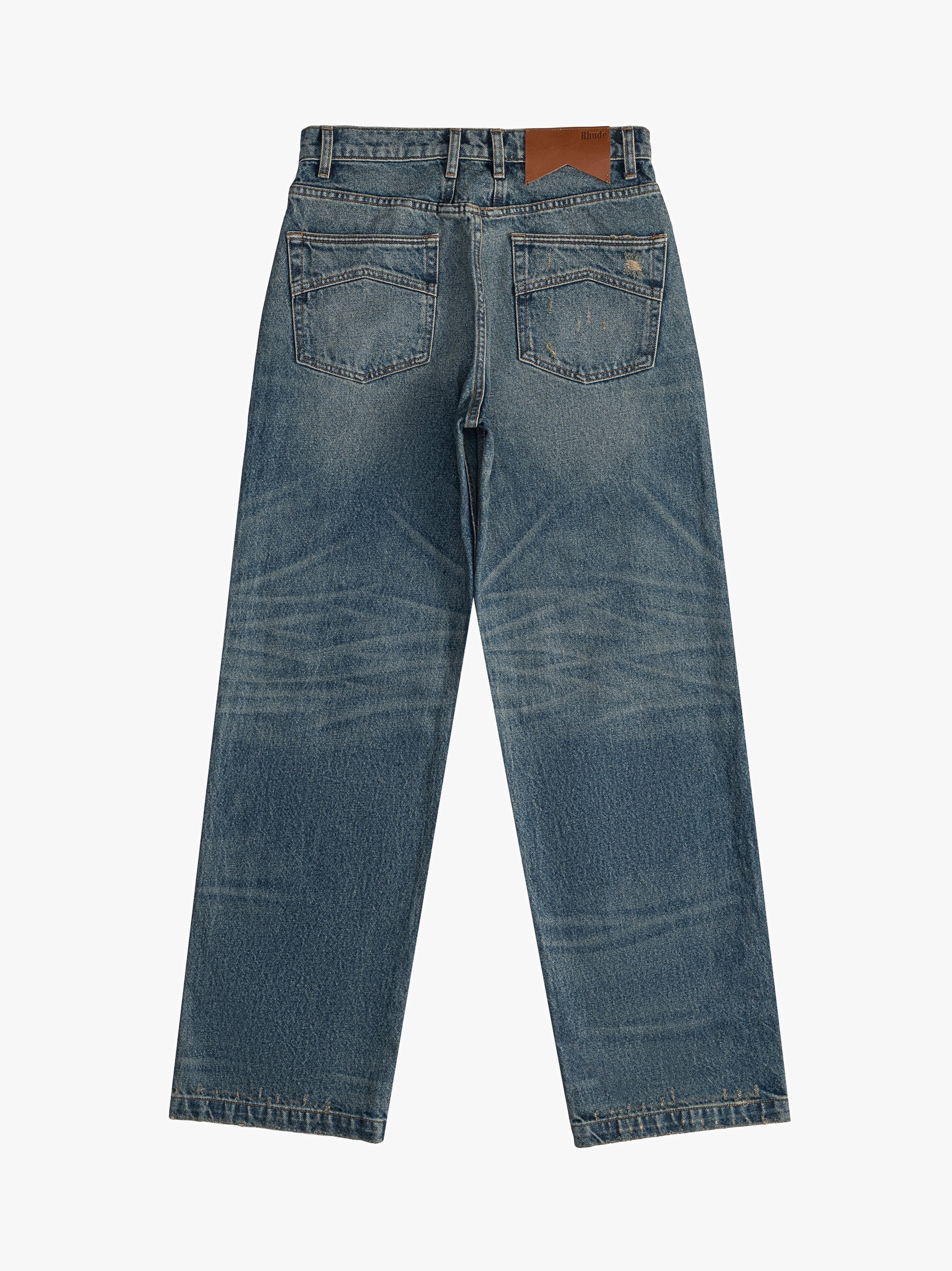 RHUDE MEN'S WIDE LEG DENIM NWT - Image 2