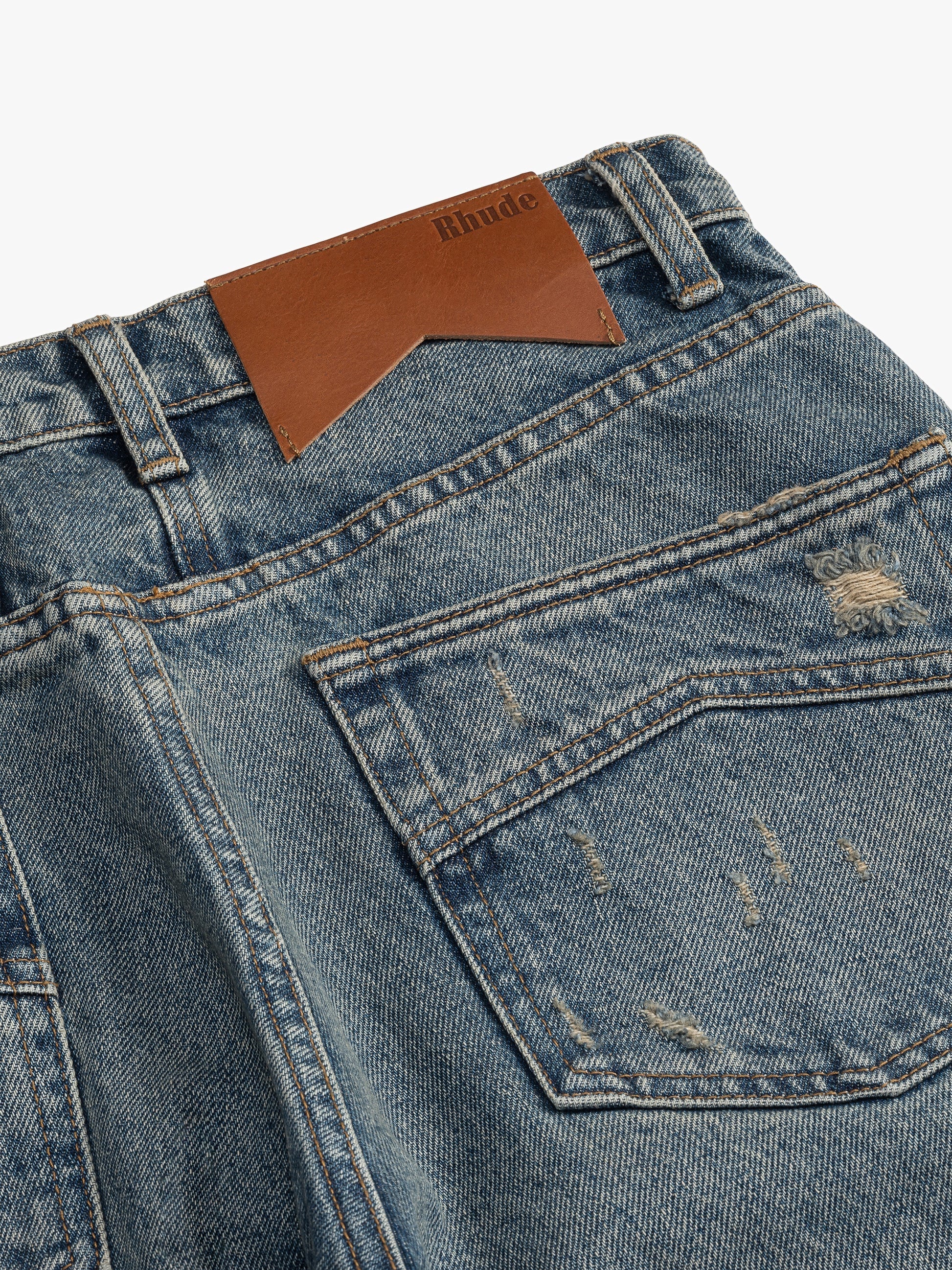 RHUDE MEN'S WIDE LEG DENIM NWT - Image 3