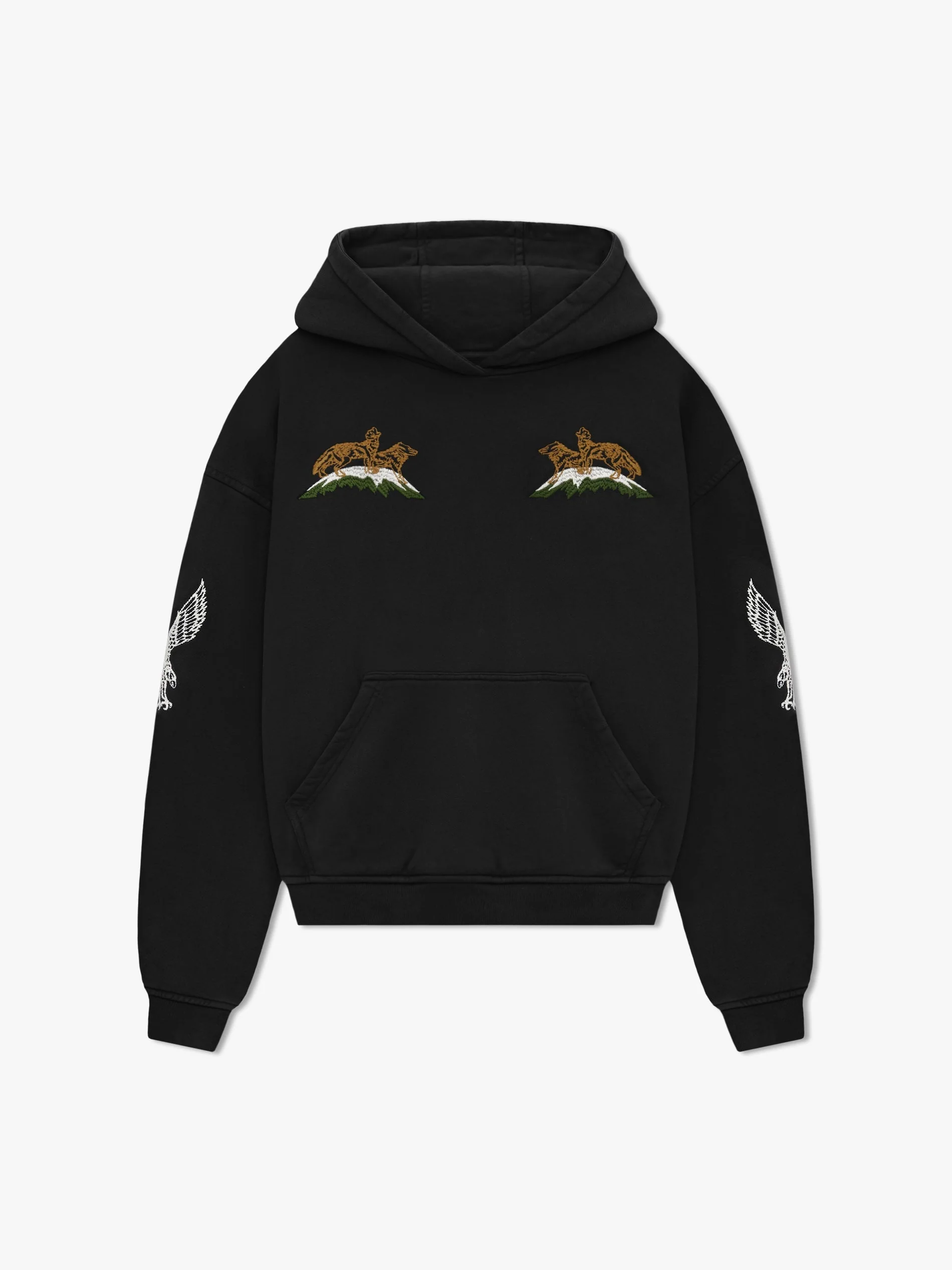RHUDE MEN'S WOODLAND HILLS SKI HOODIE NWT