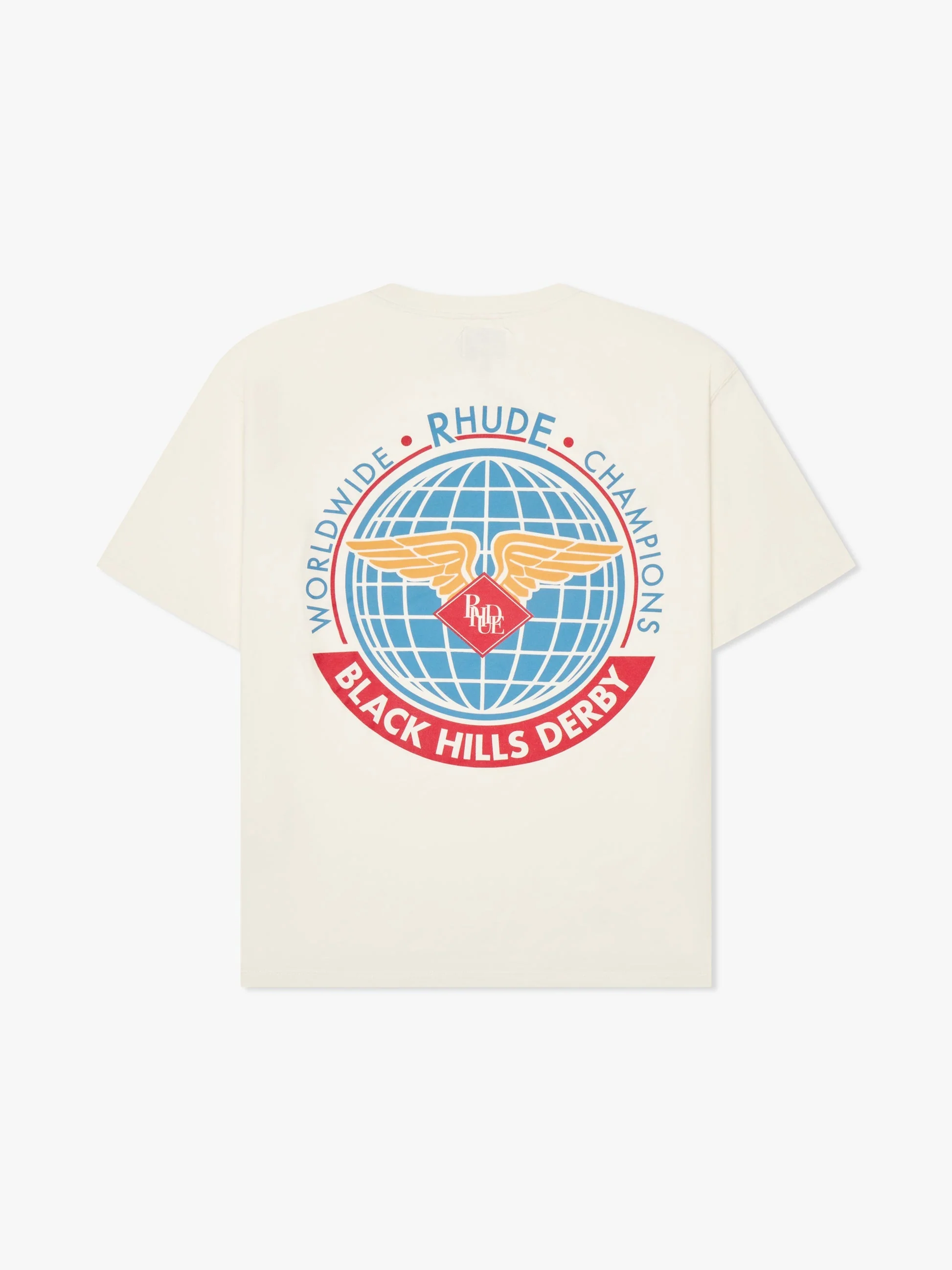 RHUDE MEN'S WORLDWIDE TEE NWT - Image 2
