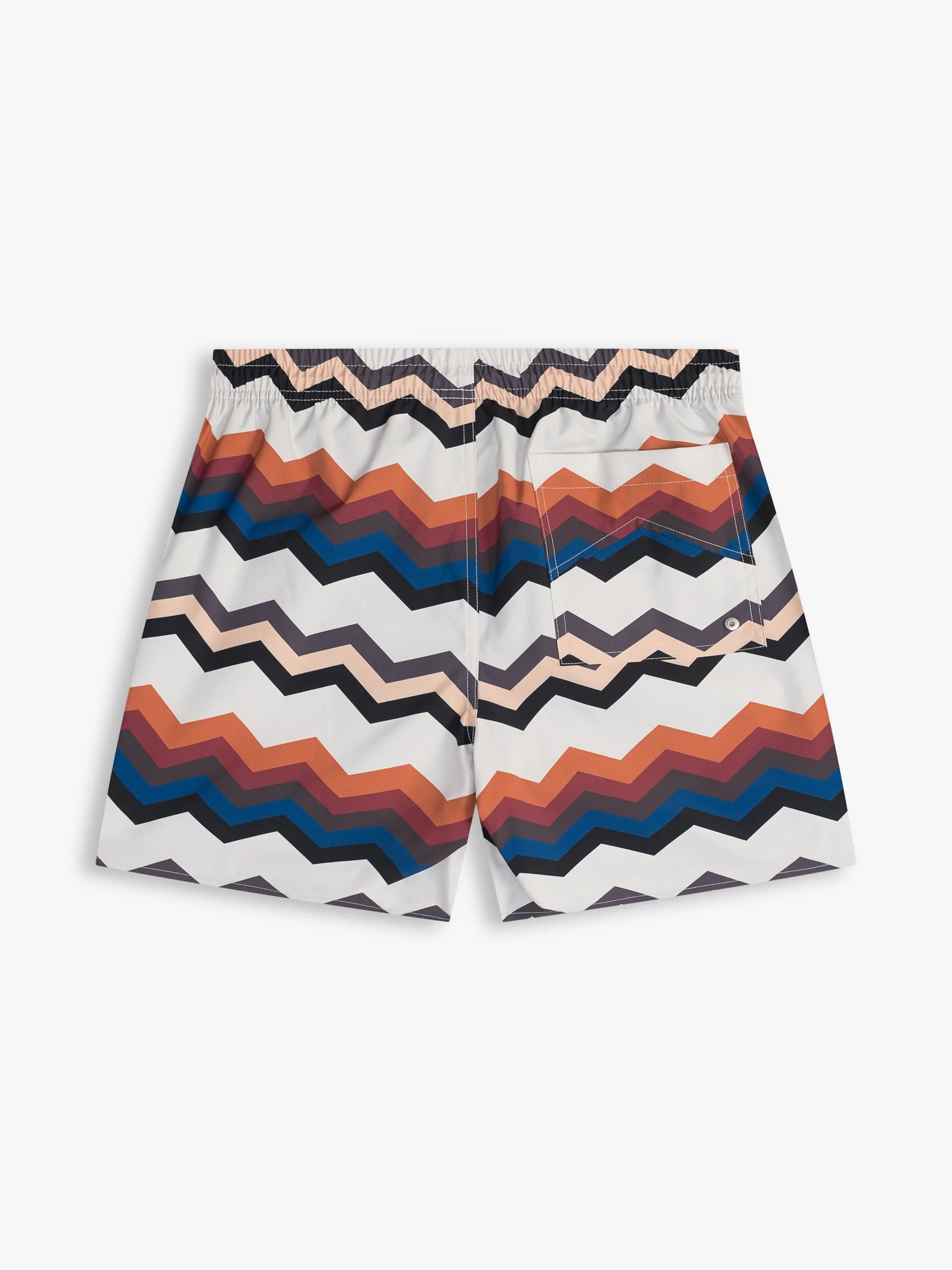 RHUDE MEN'S ZIG ZAG SWIM SHORT NWT - Image 2