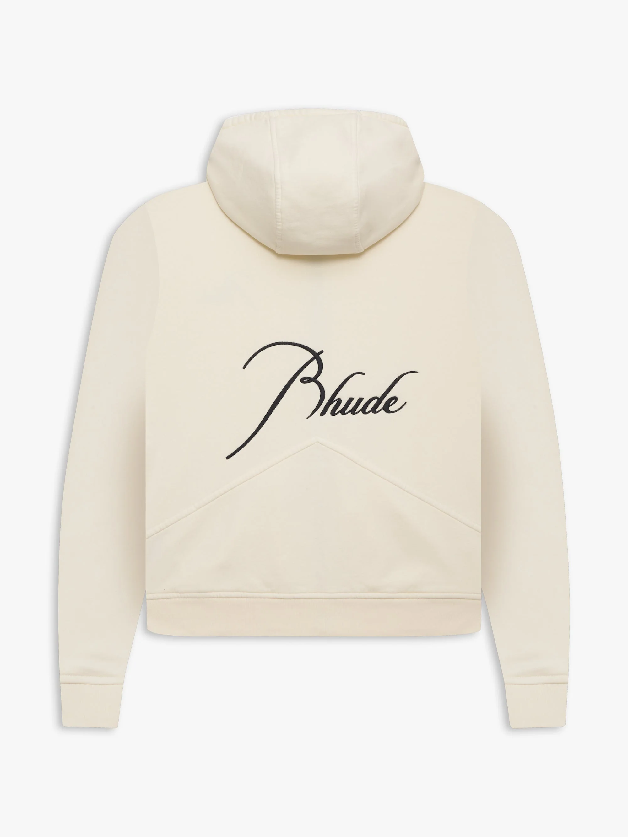 RHUDE MEN'S ZIP UP HOODIE VTG WHITE NWT - Image 2