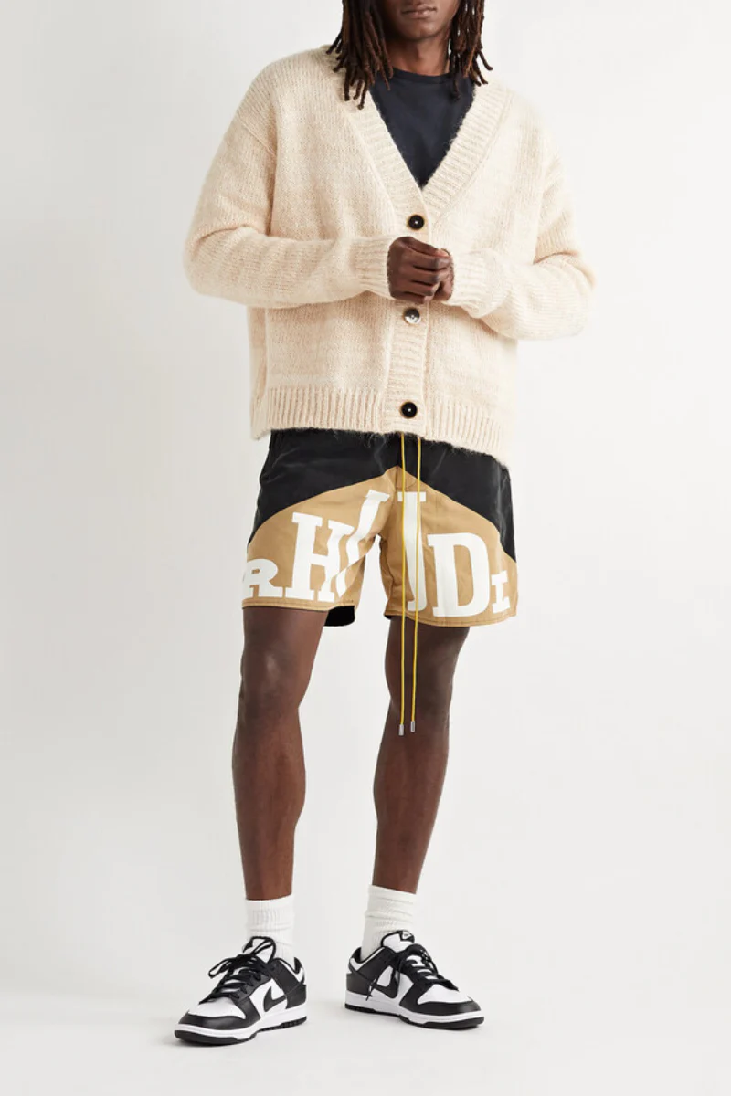 RHUDE Monte Carlo Mohair and Wool-Blend Cardigan - Image 2