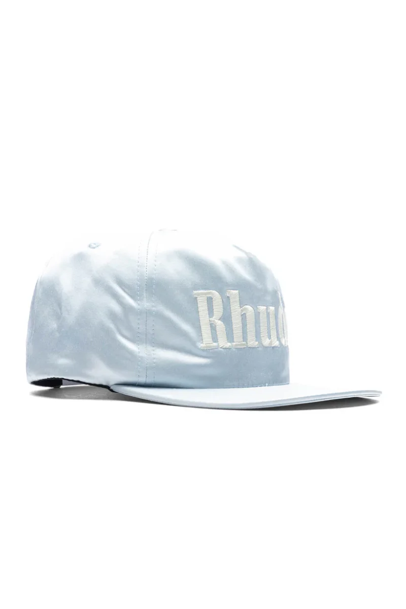Rhude Satin Logo Hat - Sky Blue - Image 2