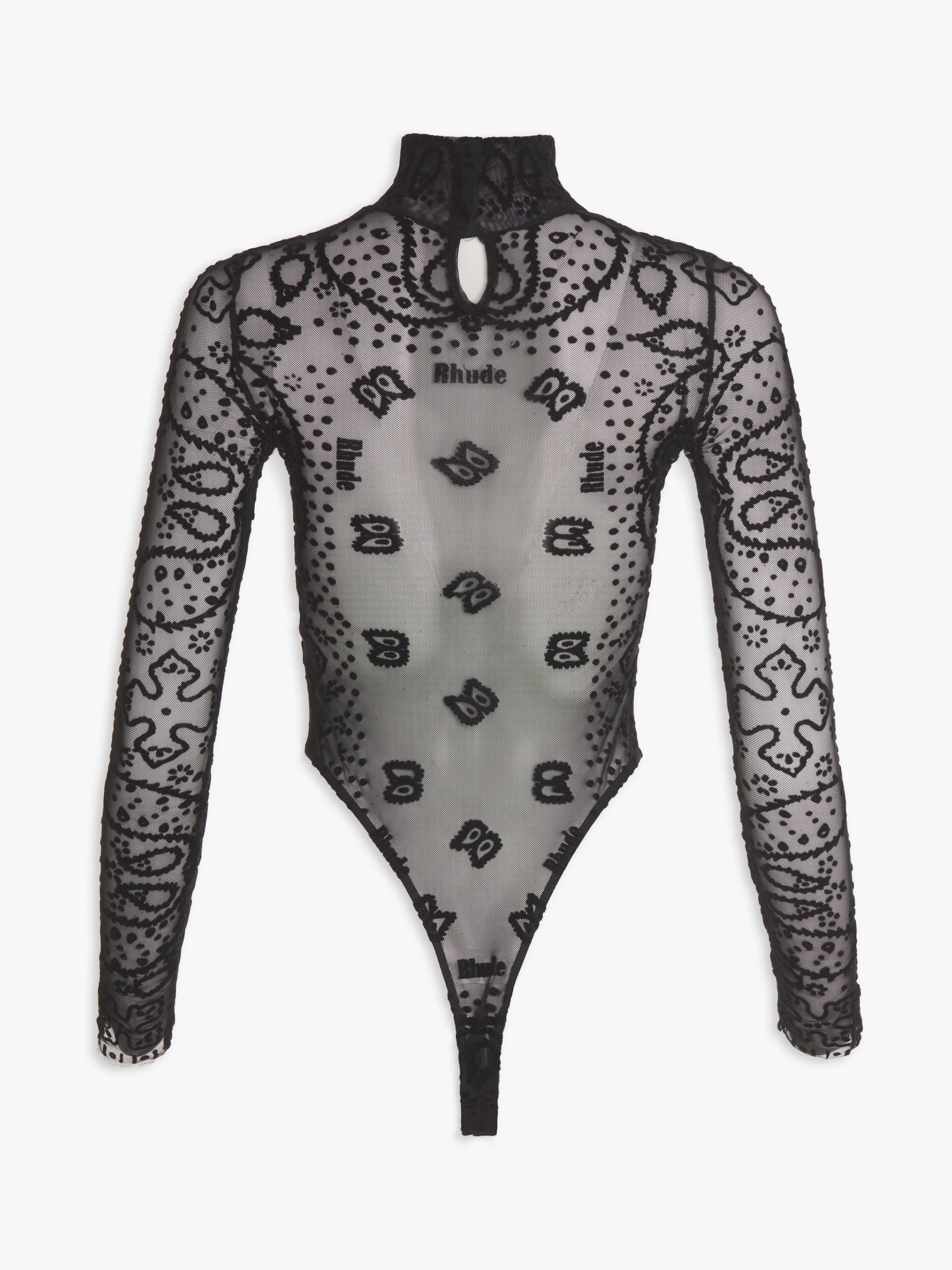 RHUDE WOMEN'S BANDANA BODYSUIT NWT - Image 2