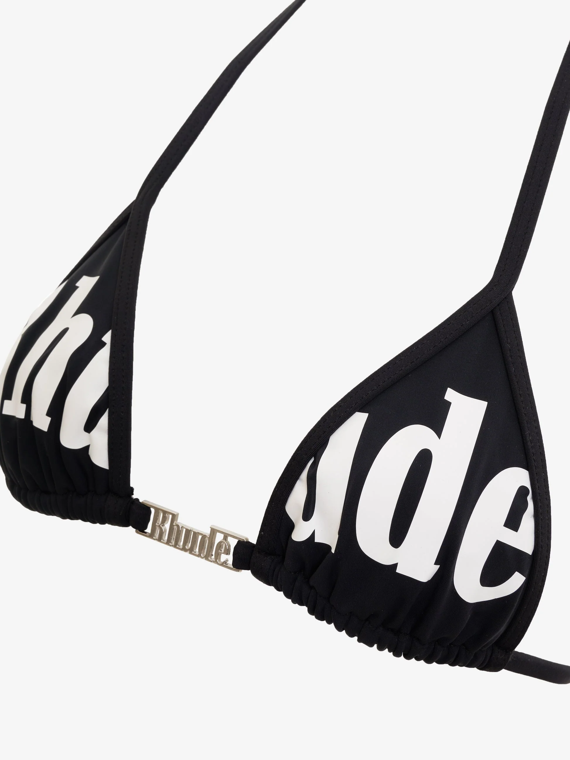 RHUDE WOMEN'S TROPEZ TWO-PIECE BI BLACK/WHITE NWT - Image 2