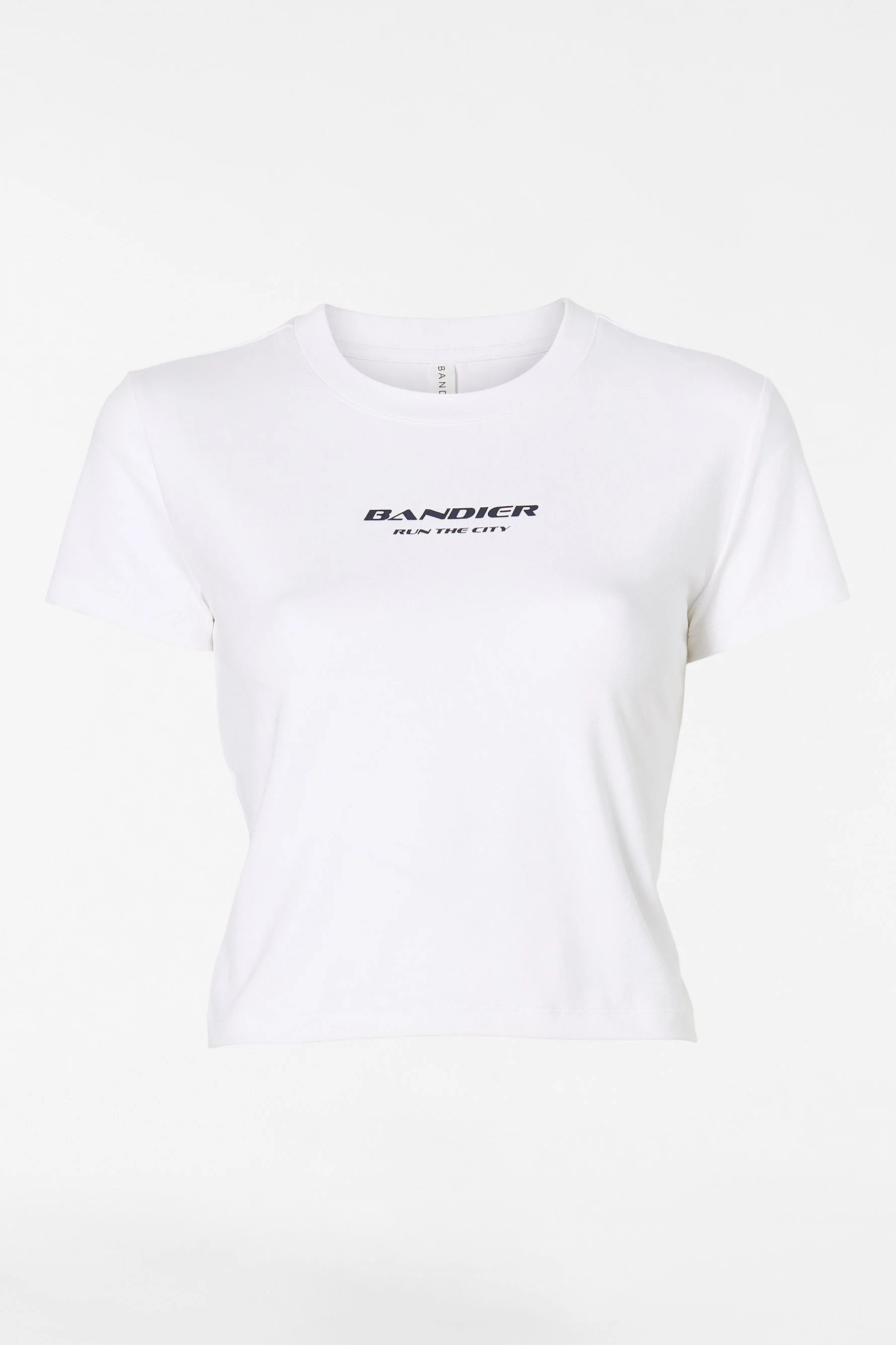 BANDIER Run the City Baby Tee - White BND10268 - Image 8