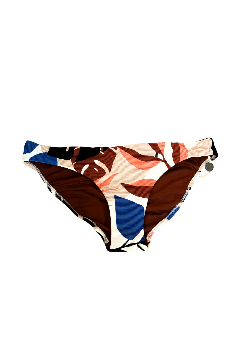 Seafolly Women's In TheJungle Hipster Chocolate Bottom