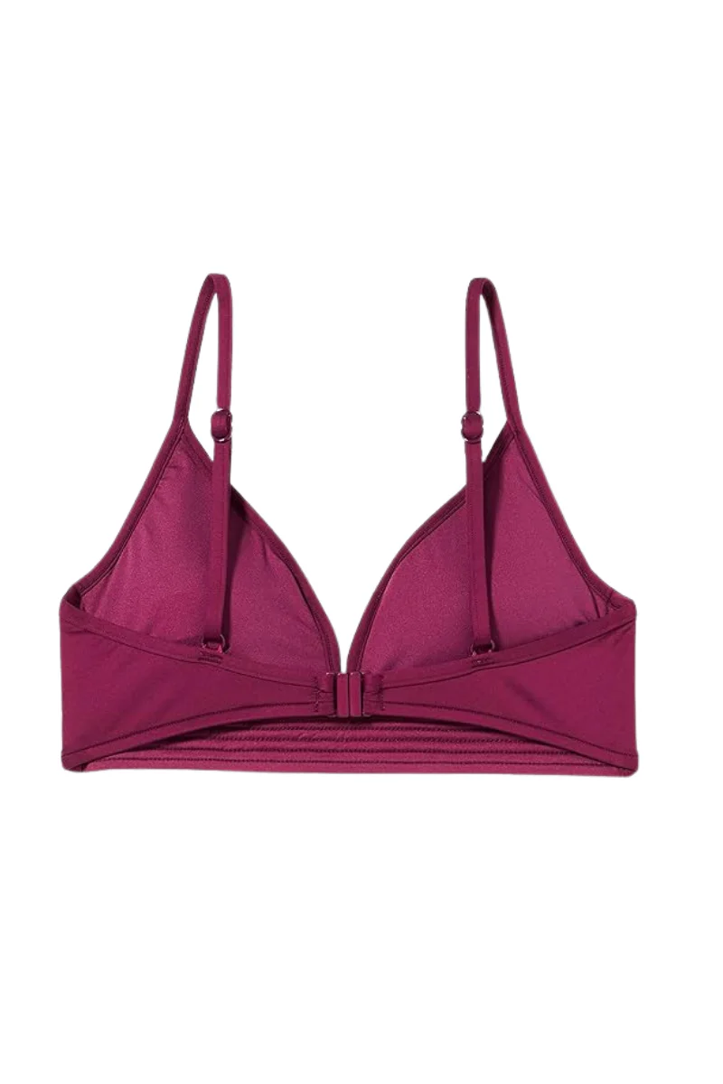 Seafolly Women's Quilted Fixed Tri In Boysenbery - Image 2