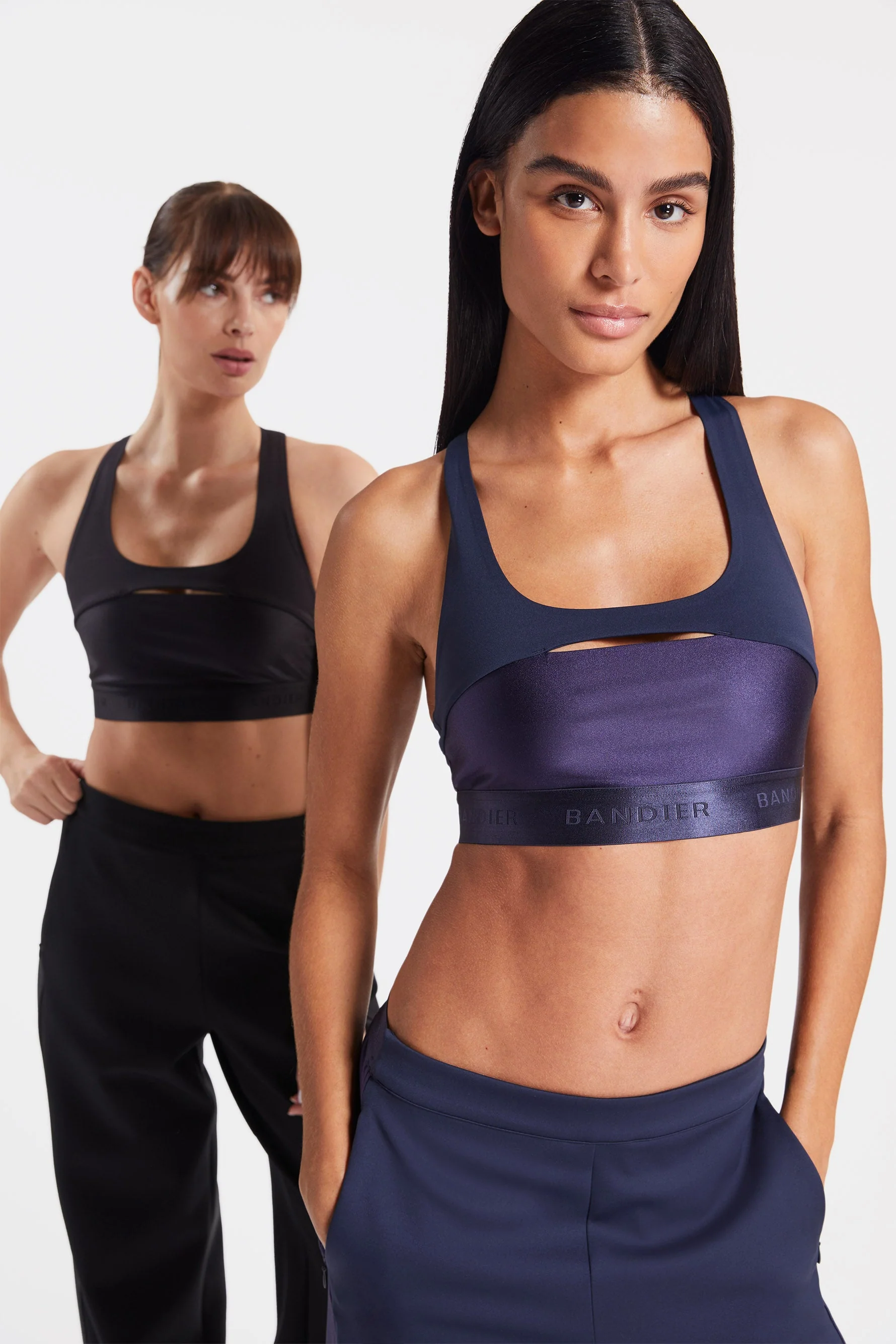BANDIER Sport Logo Bra - Navy Blazer Bnd10262 - Image 8