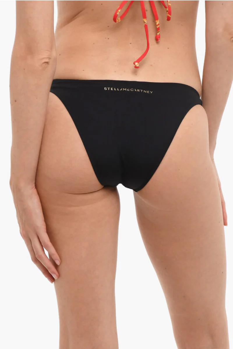 Stella McCartney Solid Color V-Shape Bikini Bottom - Image 2