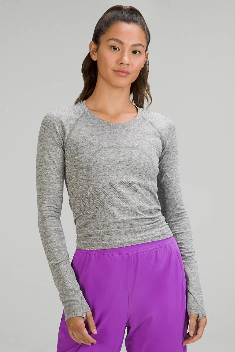 Lululemon Swiftly Tech Long Sleeve 2.0 *Race _ Grey