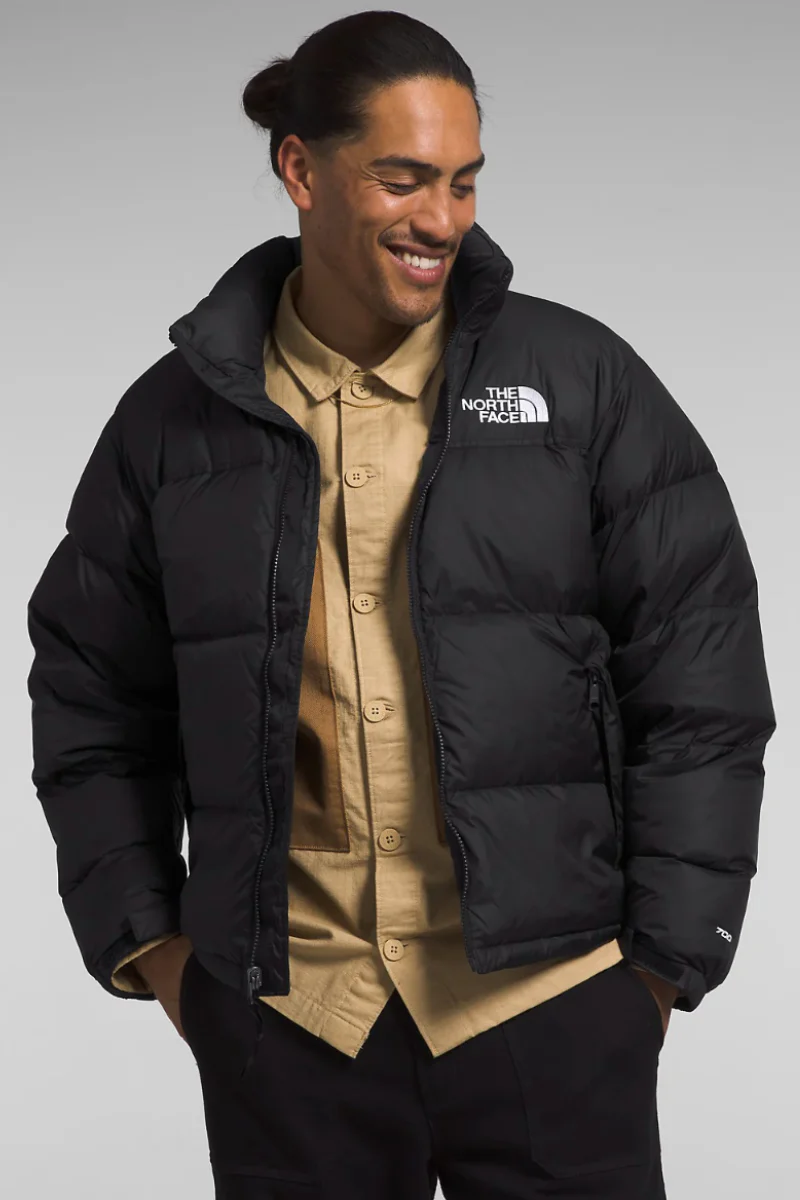 The North Face 1996 Eco Nuptse Jacket Black Men's - Image 2