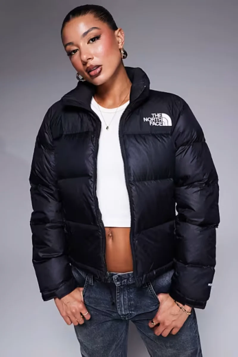 The North Face 1996 Eco Nuptse Jacket Black Men's - Image 3