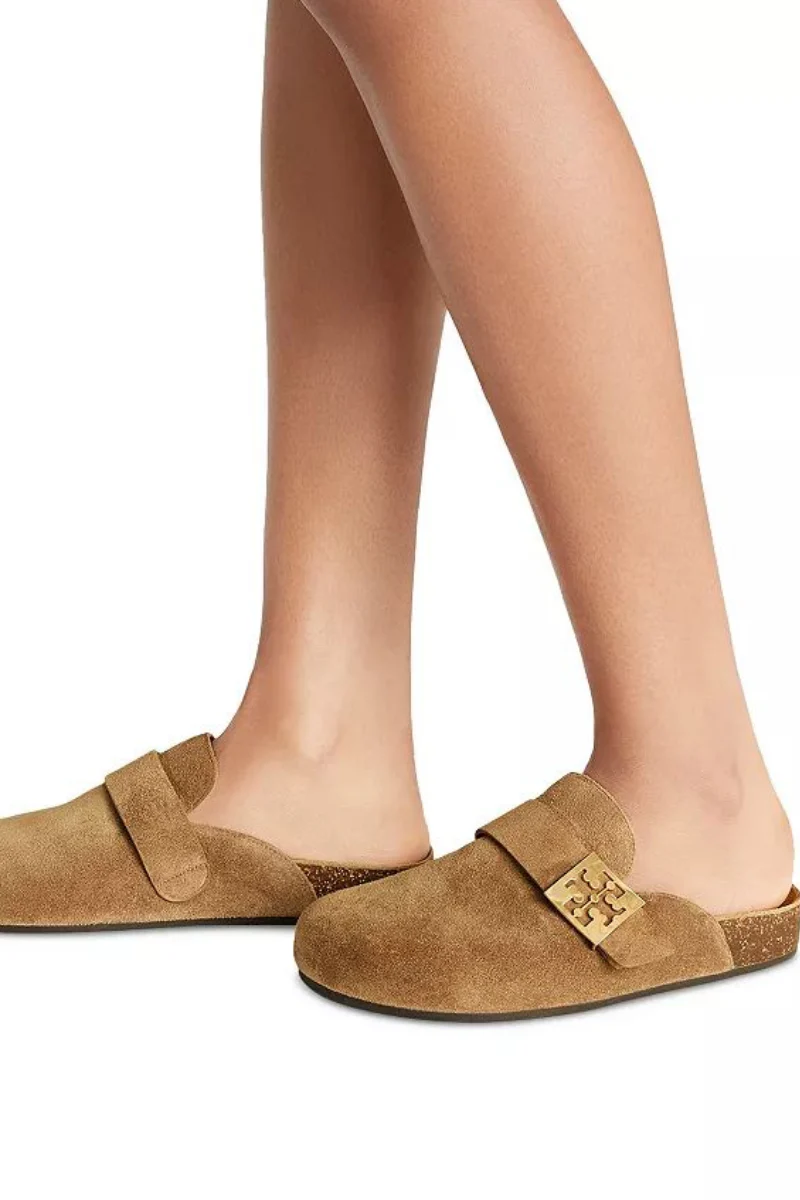 Tory Burch Mellow Mule in River Rock - Image 3