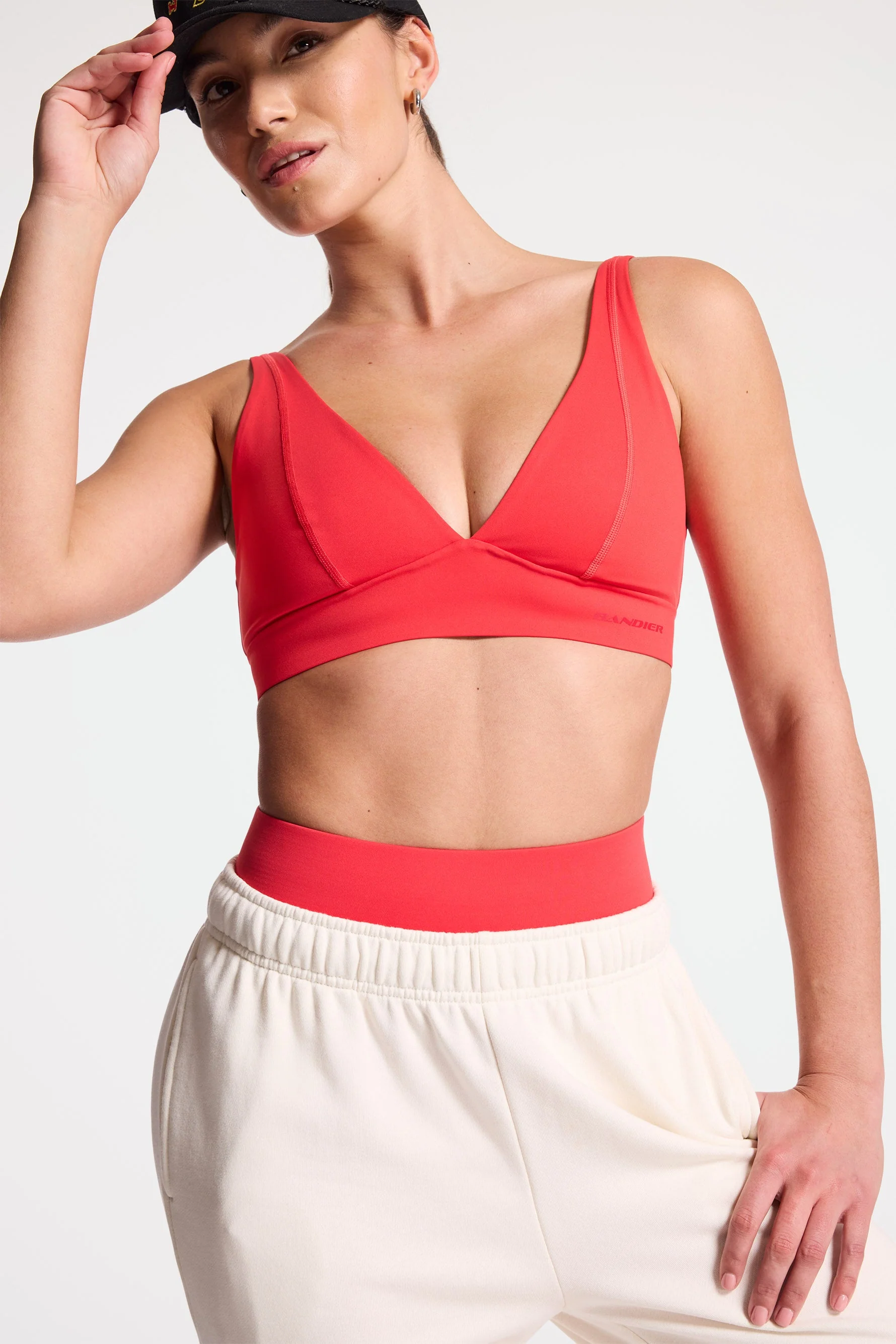BANDIER V Neck Plunge Bra - Lollipop BND10254 - Image 10