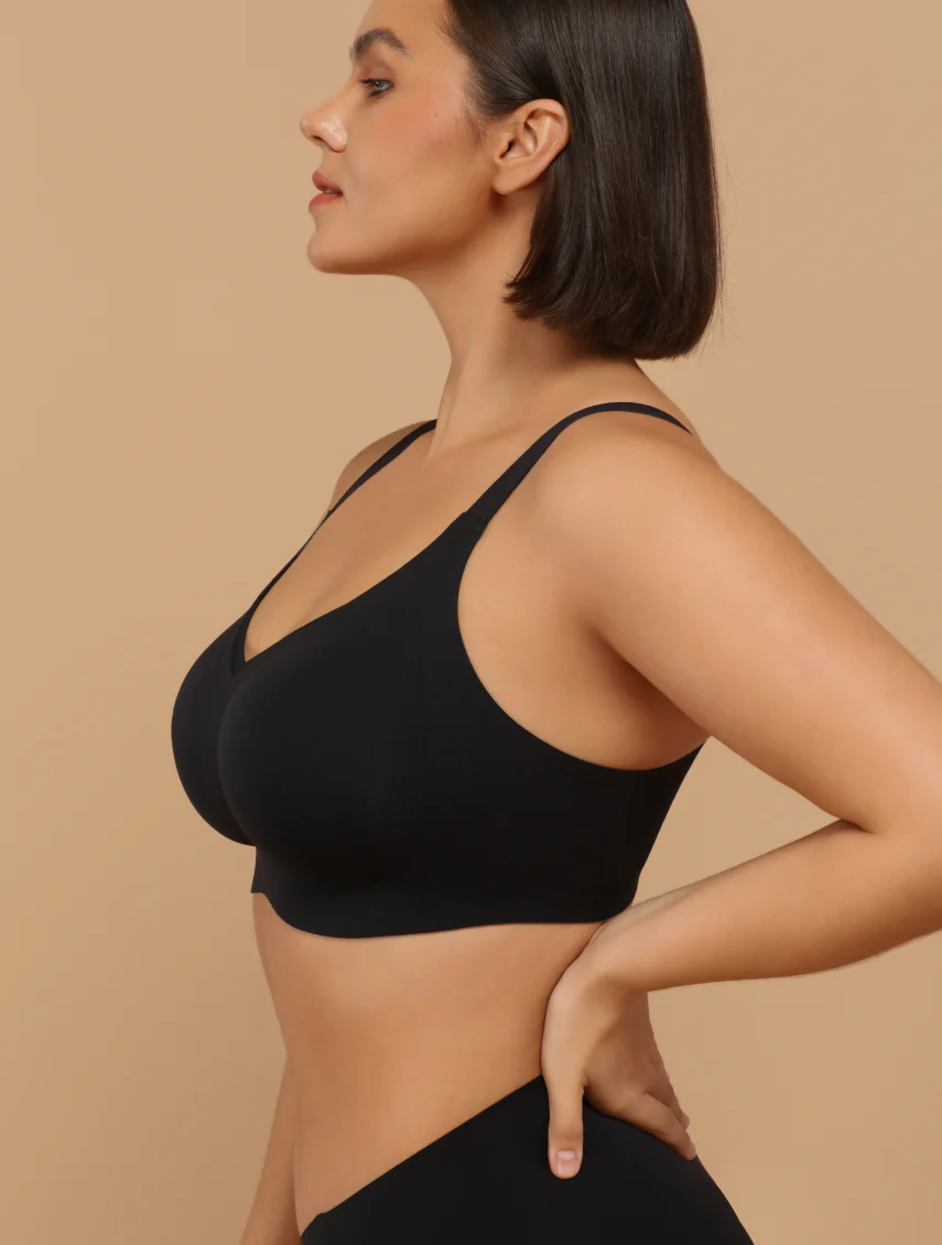 Zero Gravity Sculpt Plunge Mesh Bra - Image 11