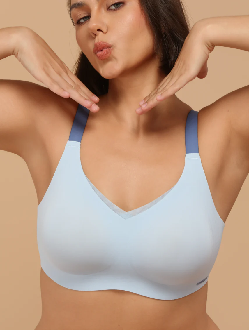 Zero Gravity Sculpt Plunge Mesh Bra - Image 12