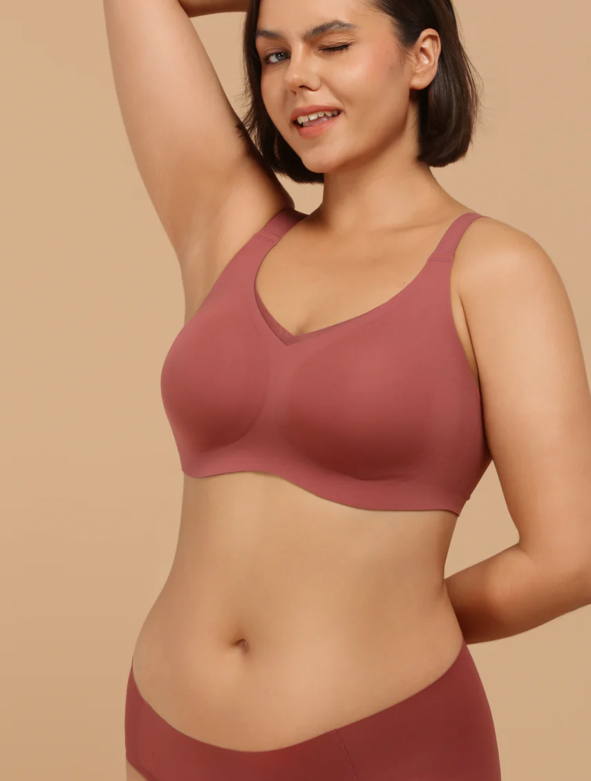 Zero Gravity Sculpt Plunge Mesh Bra - Image 13