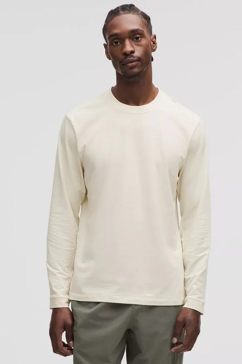 Lululemon Zeroed In Long Sleeve _ Light Ivory