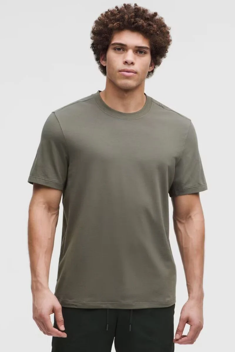 Lululemon Zeroed In Short Sleeve _ GREY SAGE